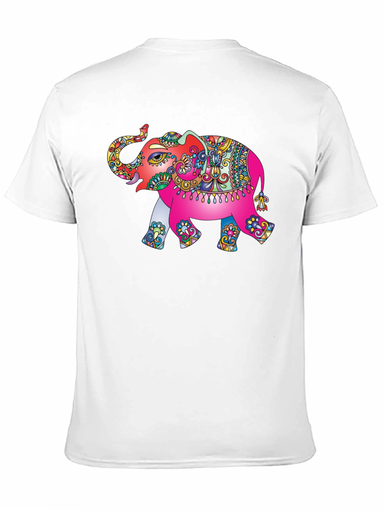 Elephant Graphic Print T-Shirt