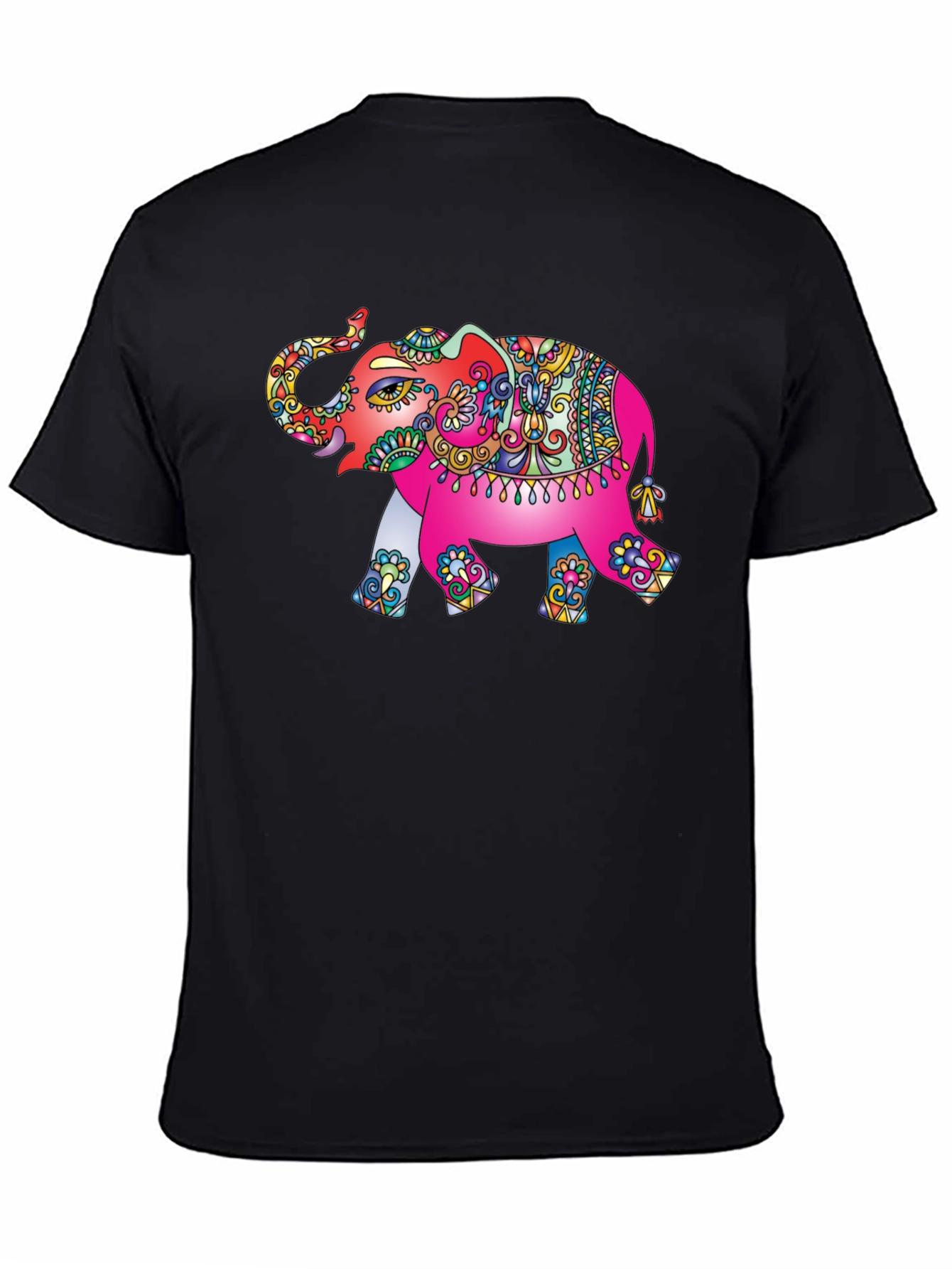 Elephant Graphic Print T-Shirt