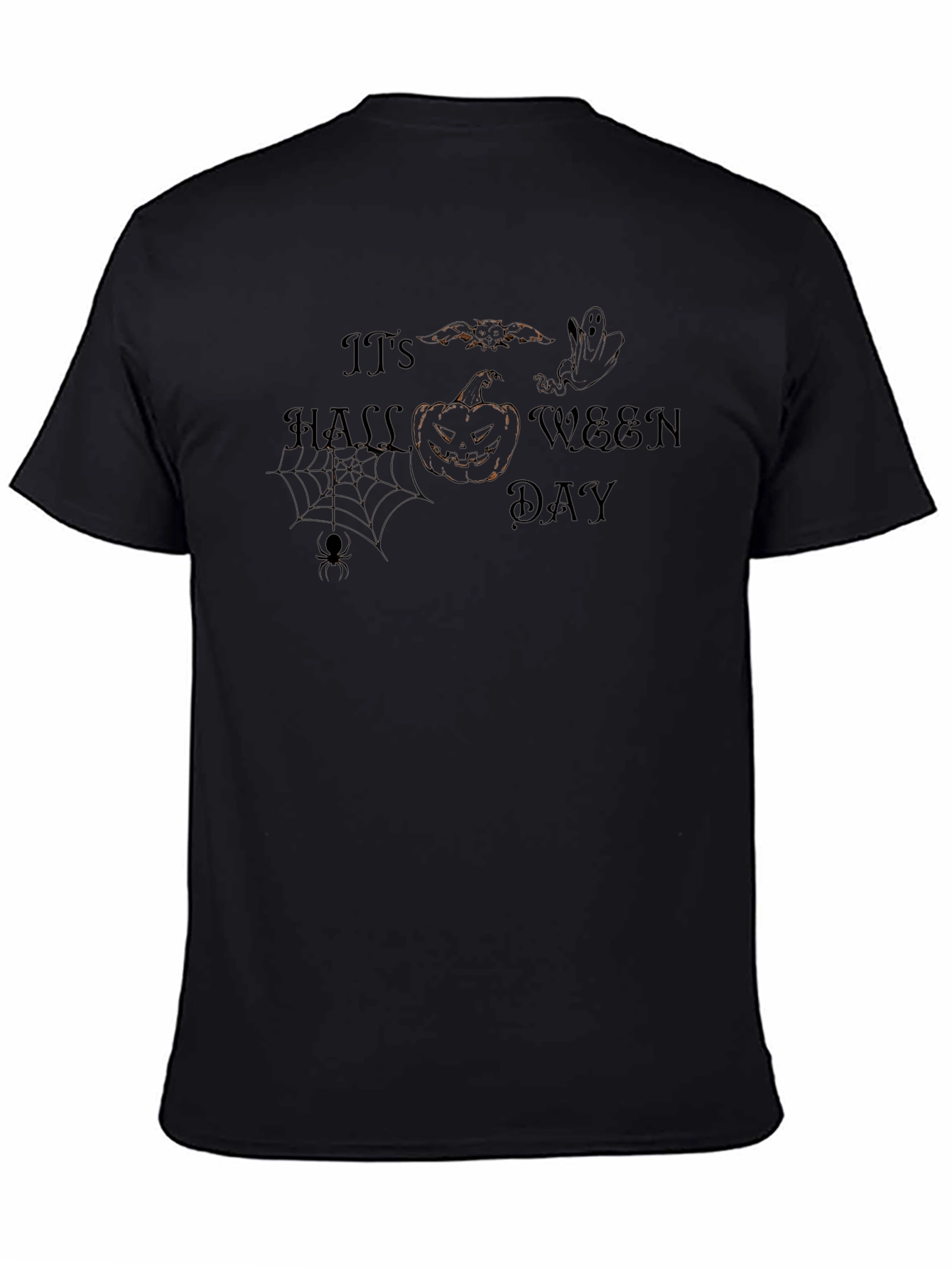 Its Halloween Day Black T-Shirt