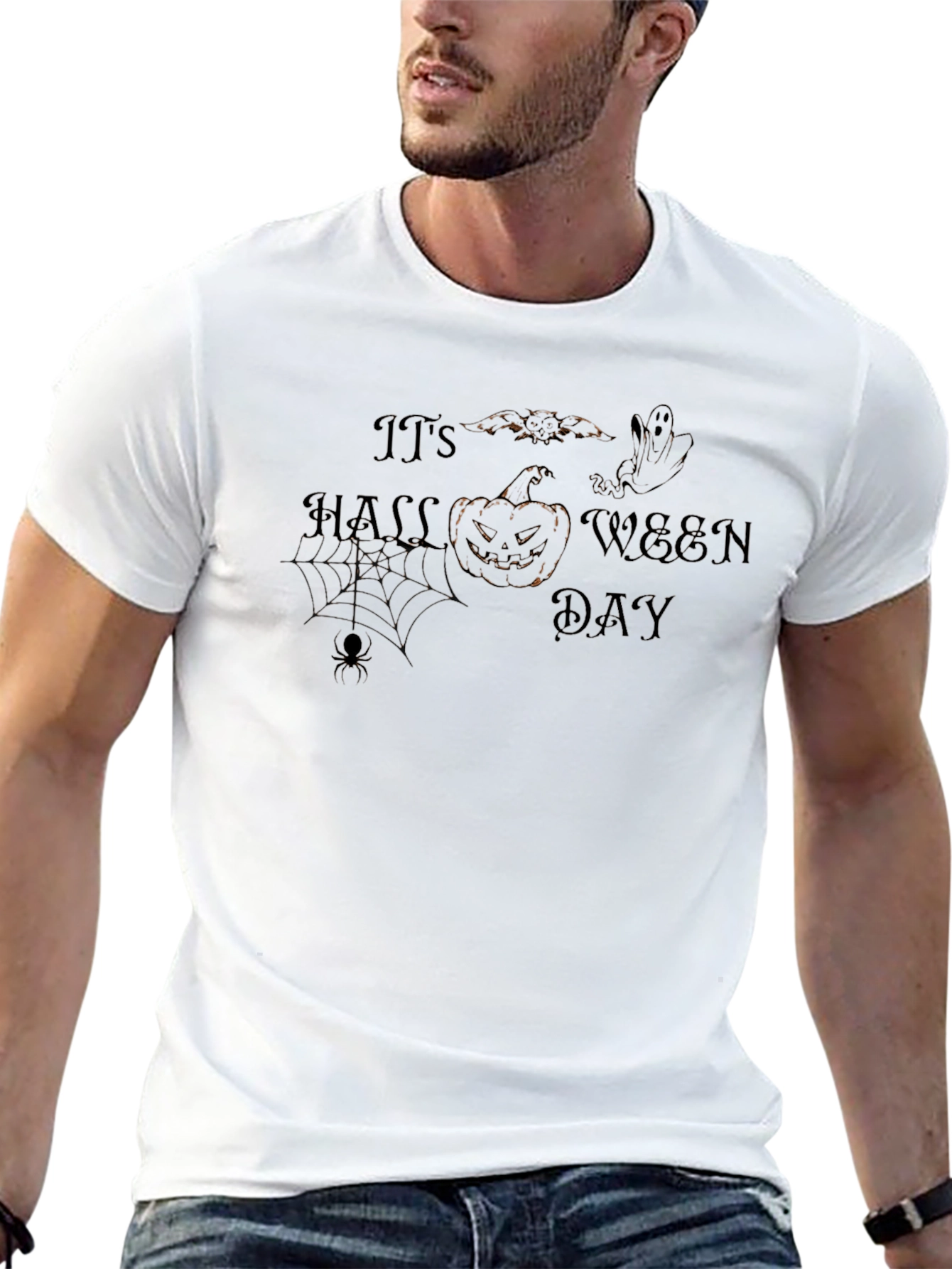 Its Halloween Day Black T-Shirt