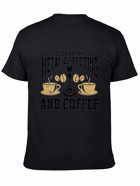 Metal Detecting & Coffee T-Shirt