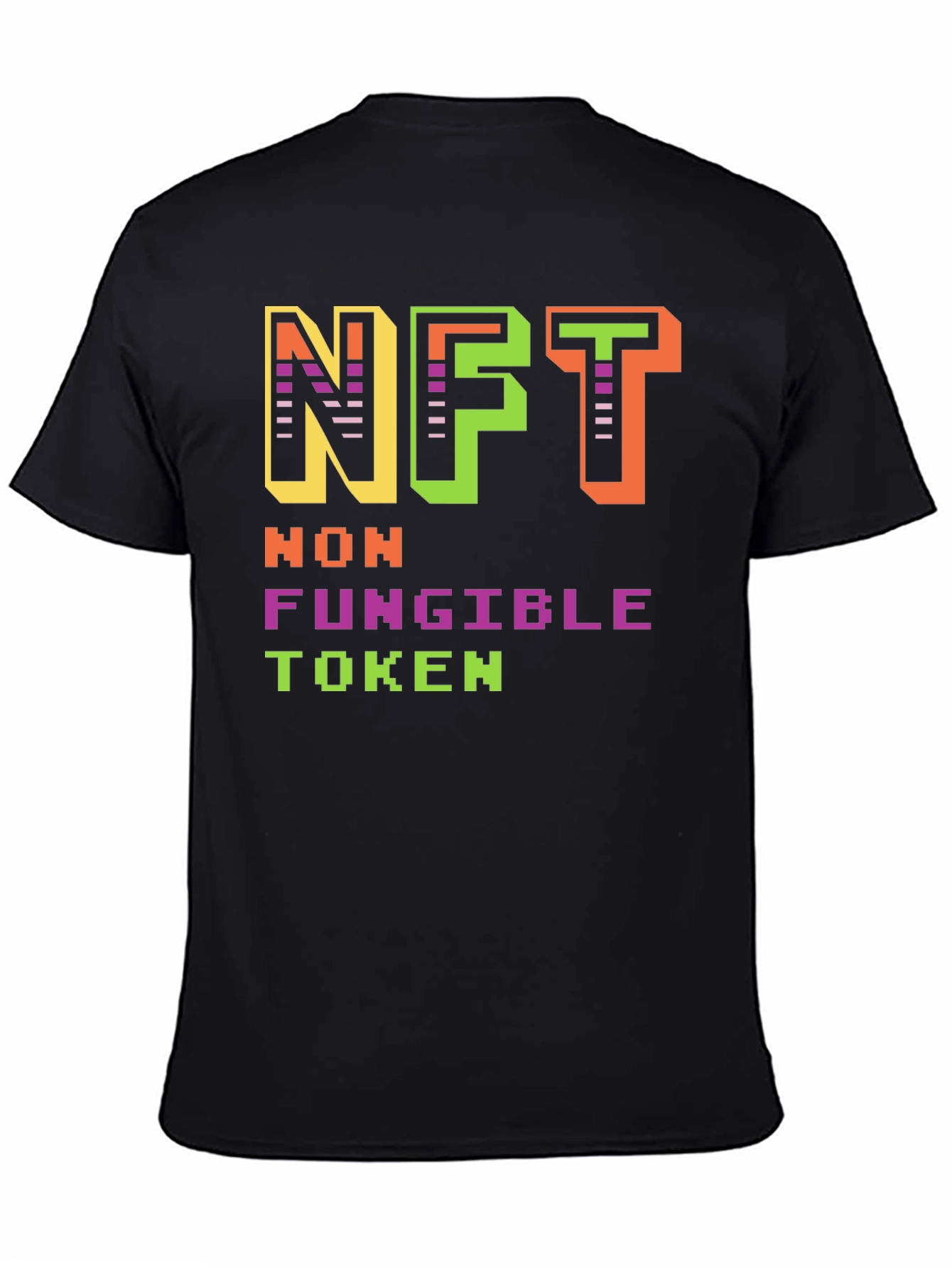 NFT Non-Fungible Token Black T-Shirt