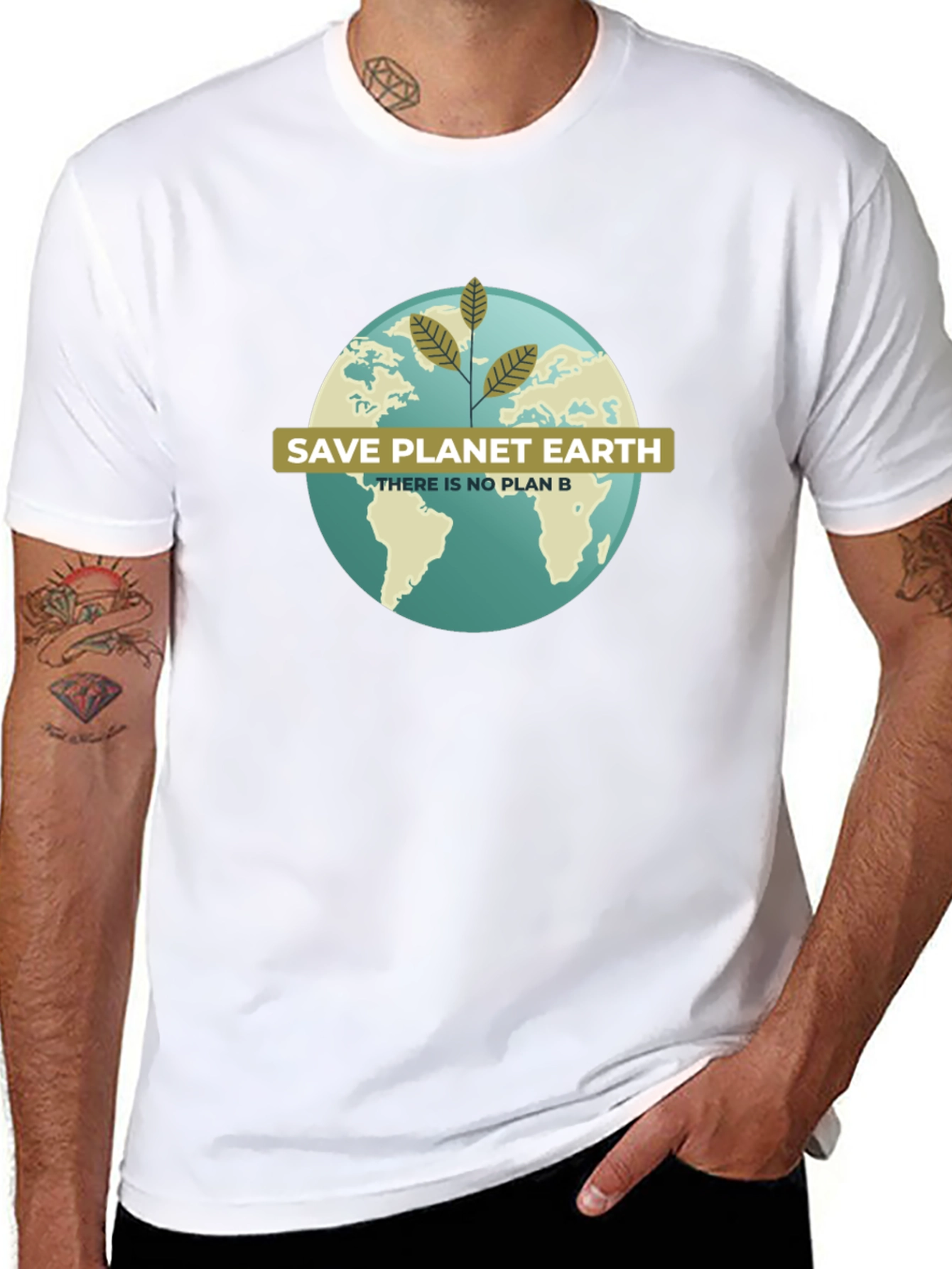 Save Planet Earth T-Shirt: Eco-Friendly Tee
