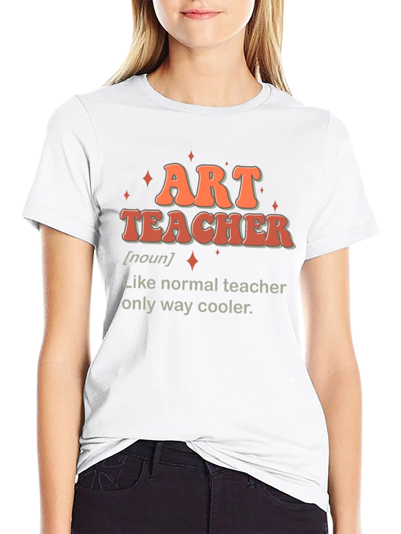 Art Teacher Definition Graphic Tee