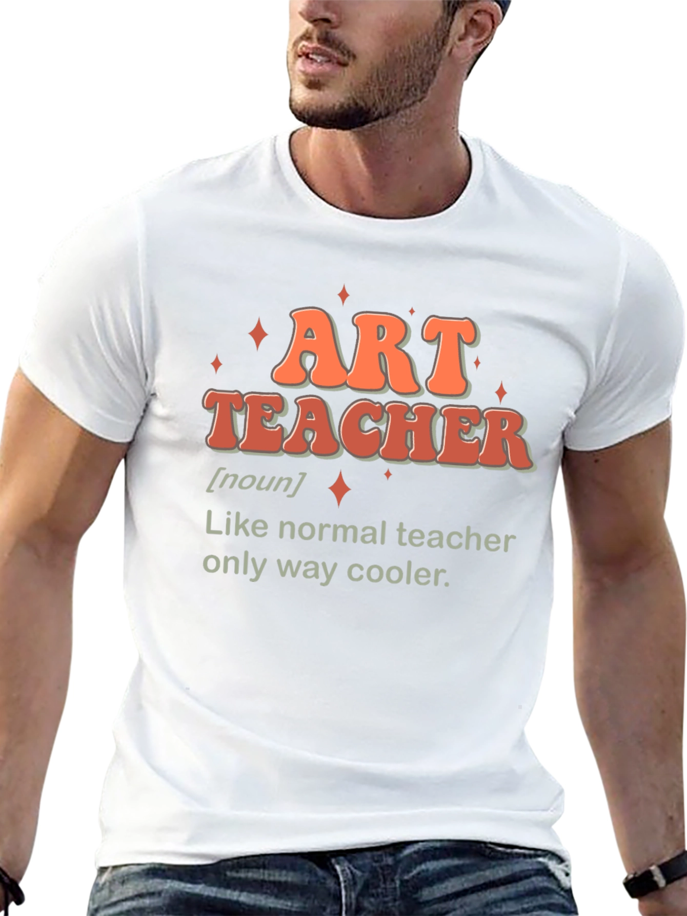 Art Teacher Definition Graphic Tee