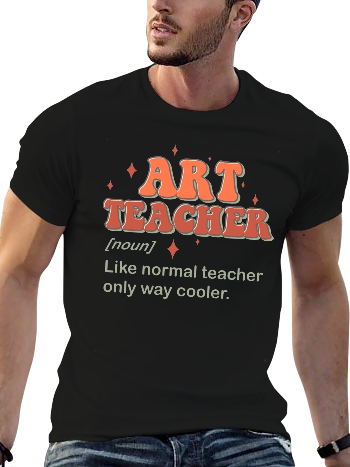 Art Teacher Definition Graphic Tee