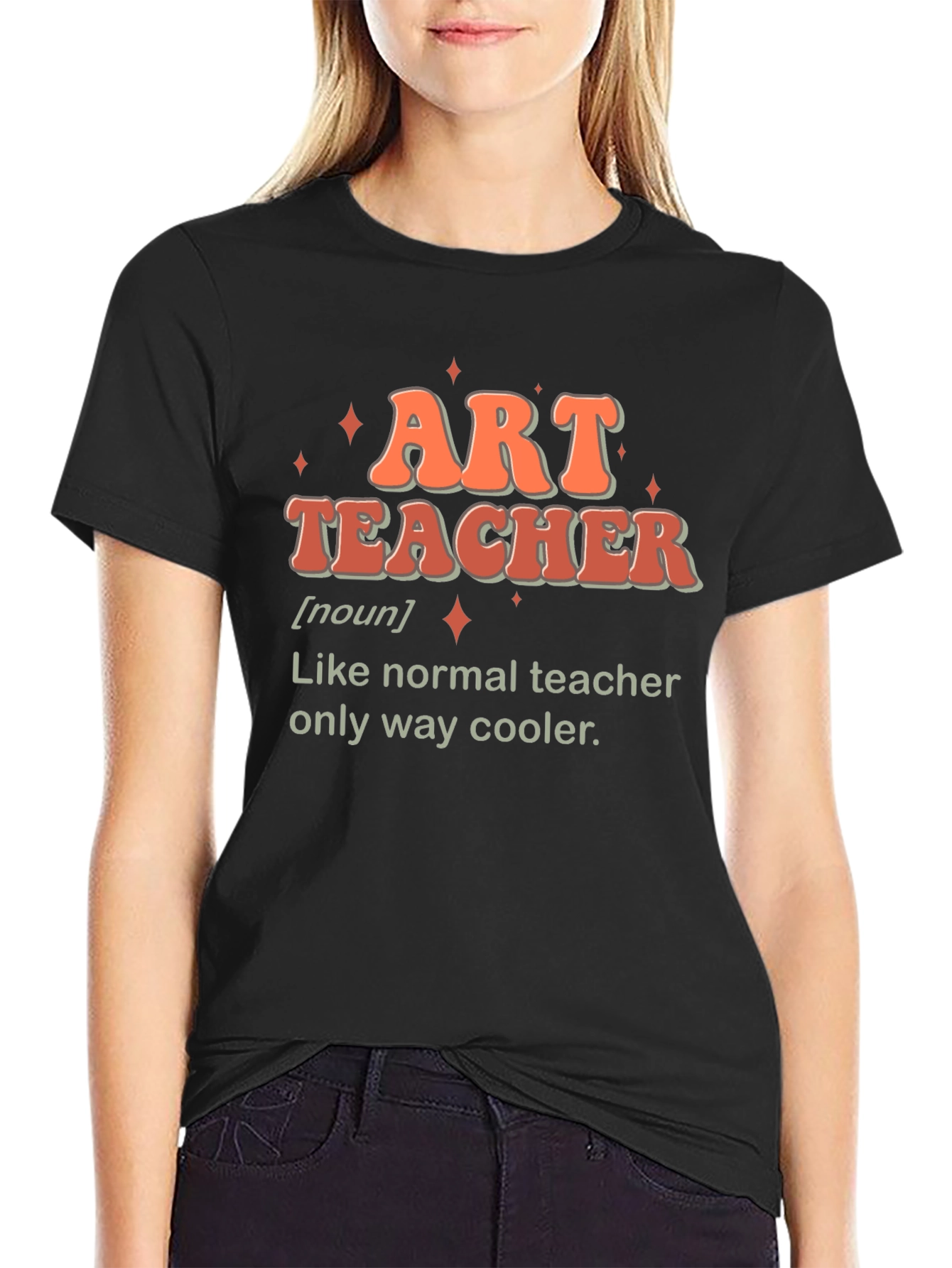 Art Teacher Definition Graphic Tee
