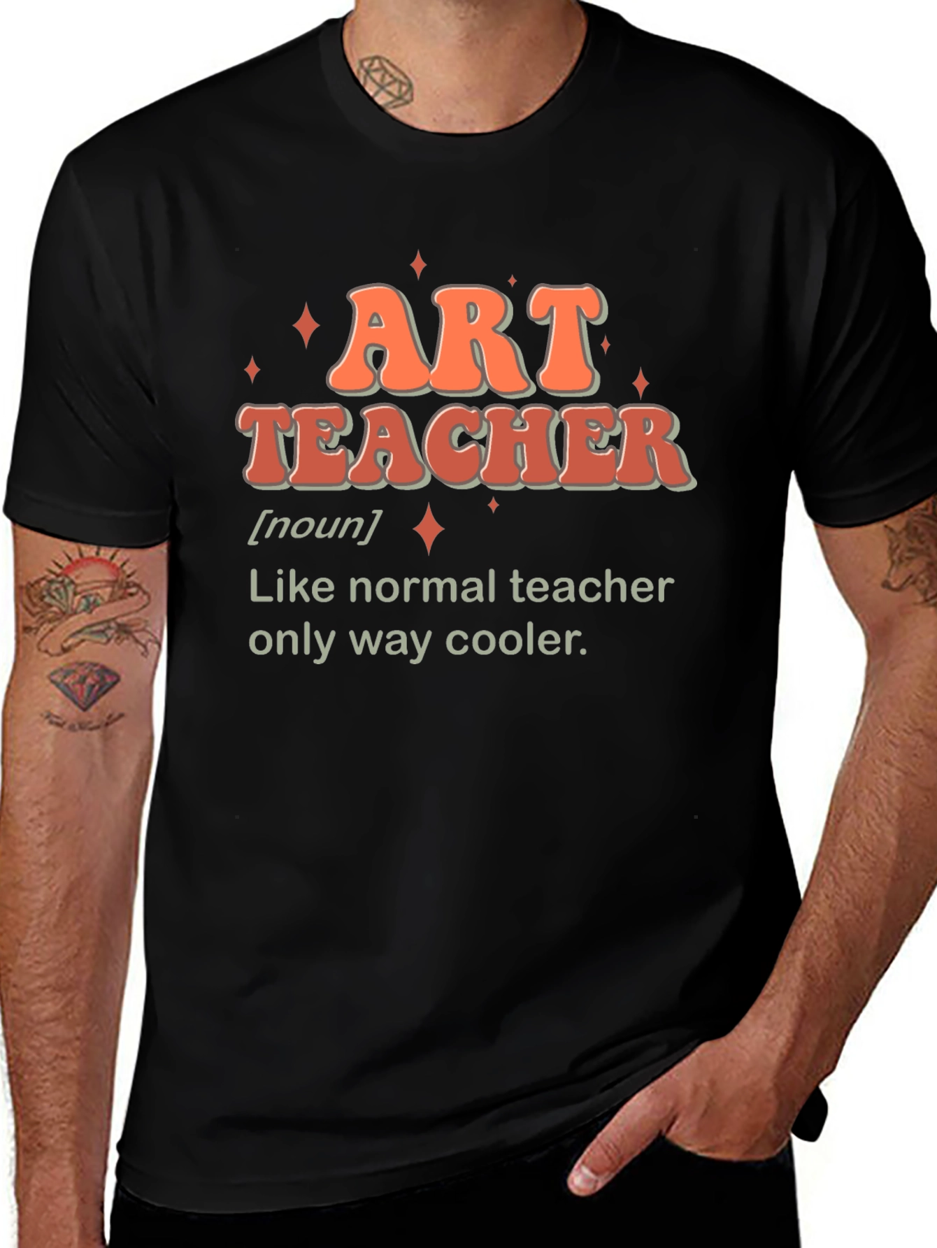 Art Teacher Definition Graphic Tee