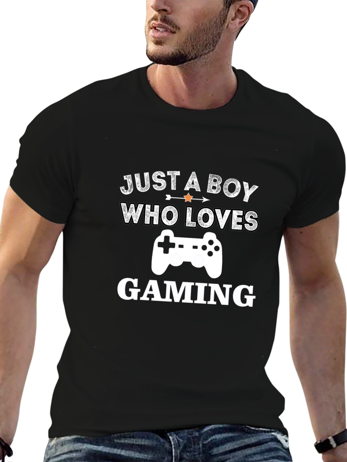 Just A Boy Who Loves Gaming T-Shirt