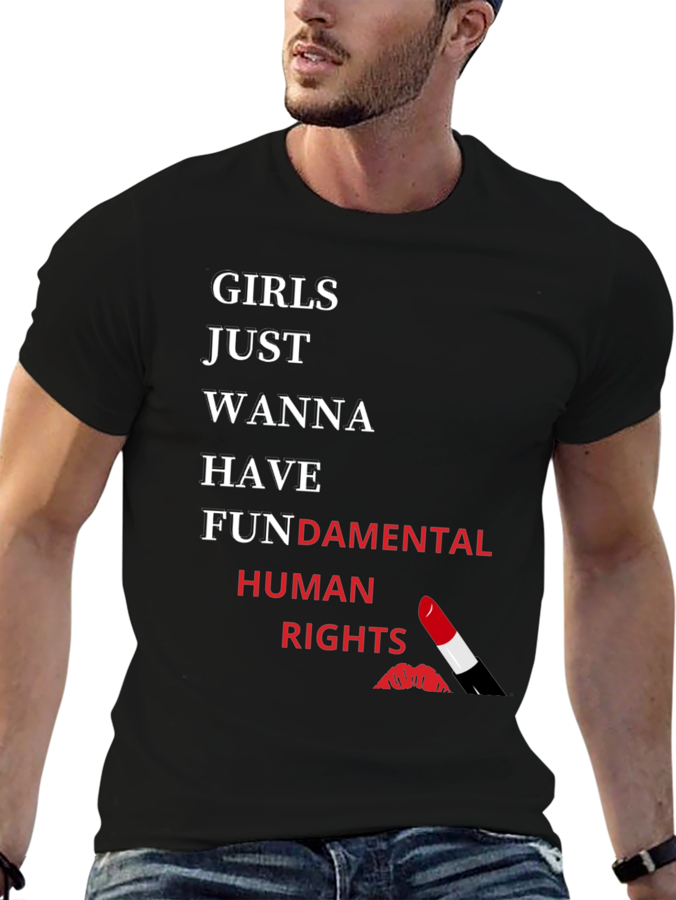 Girls Just Wanna Have Fundamental Human Rights T-Shirt