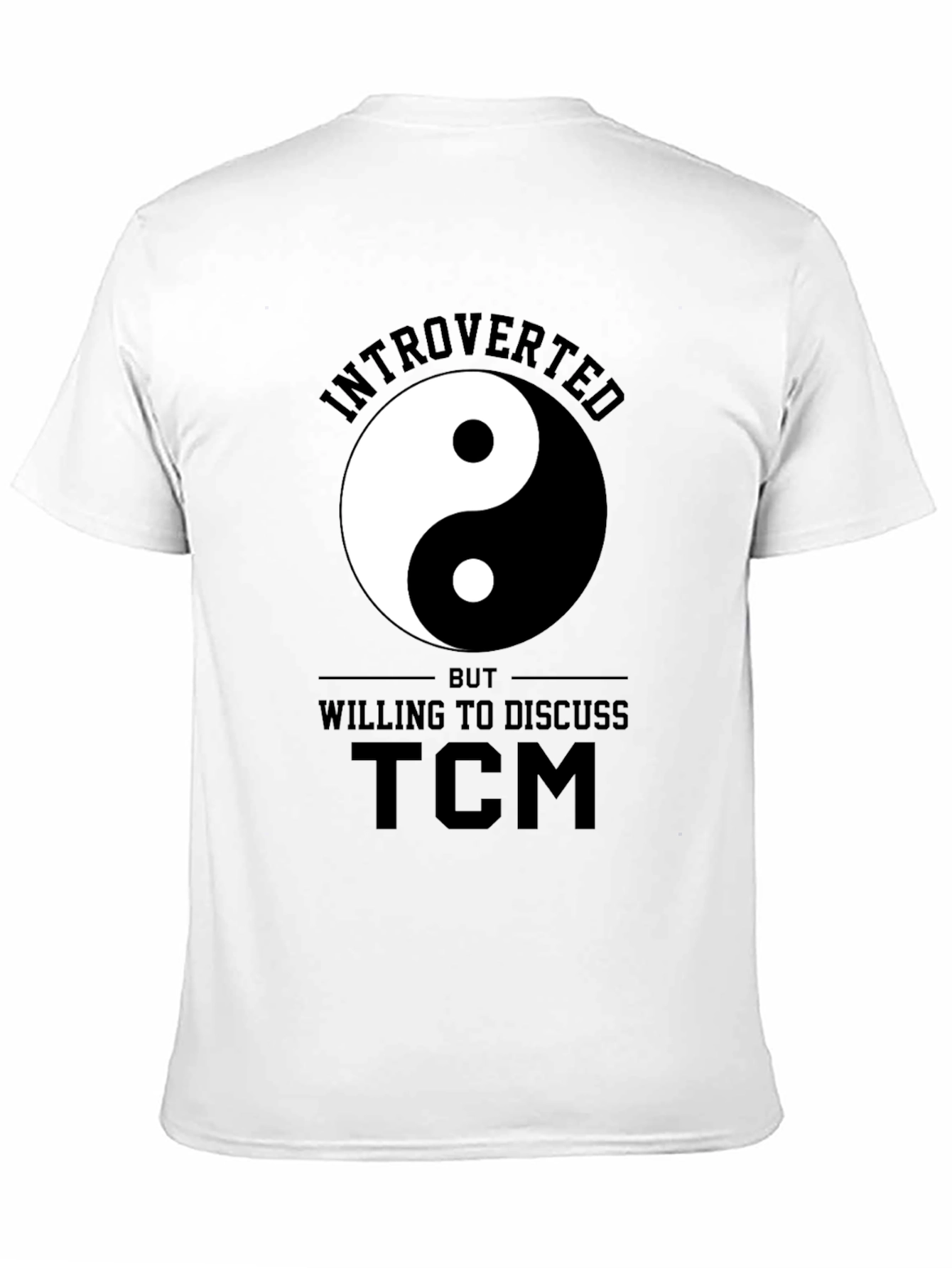 Introverted TCM Yin Yang T-Shirt