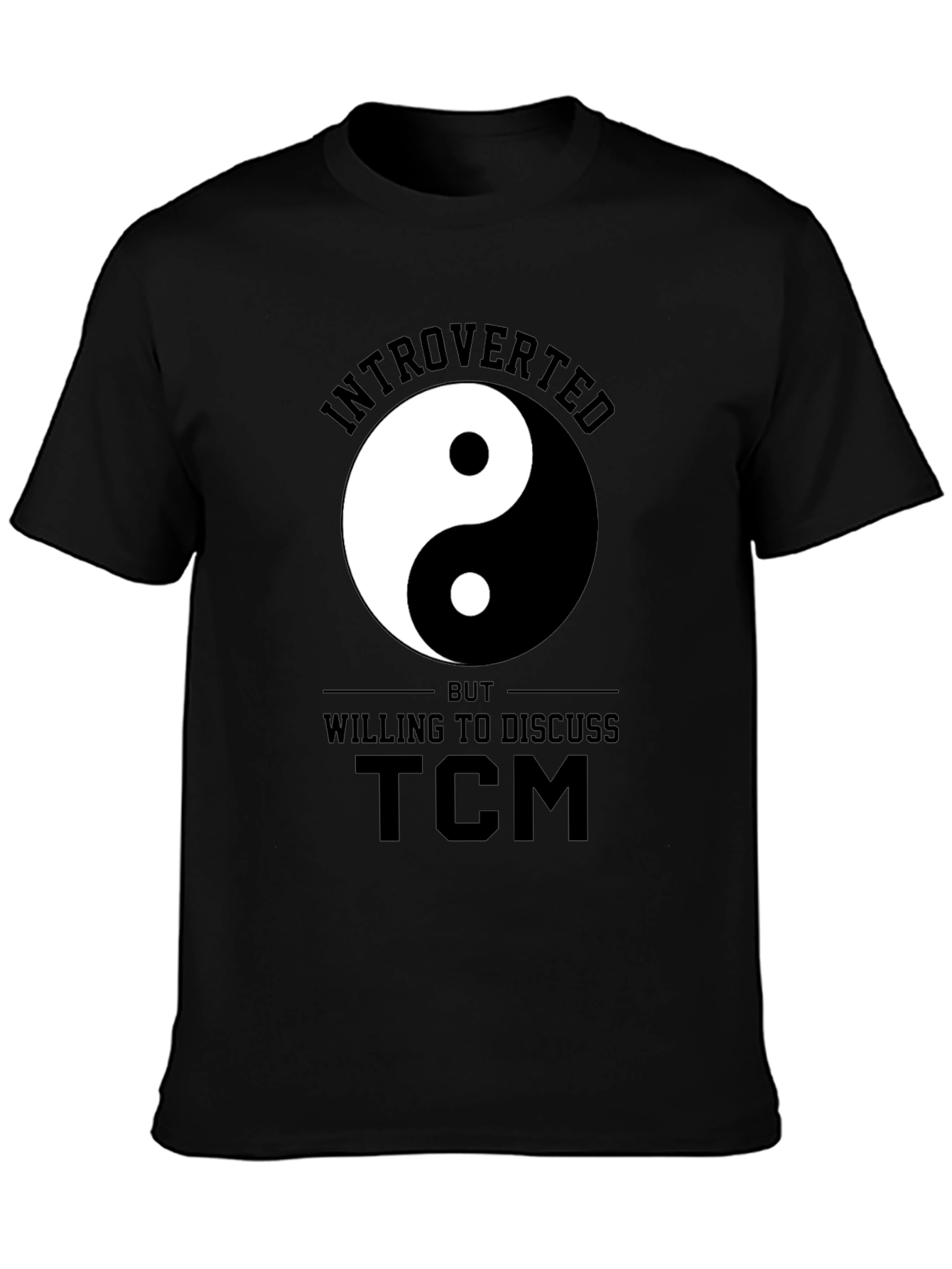 Introverted TCM Yin Yang T-Shirt