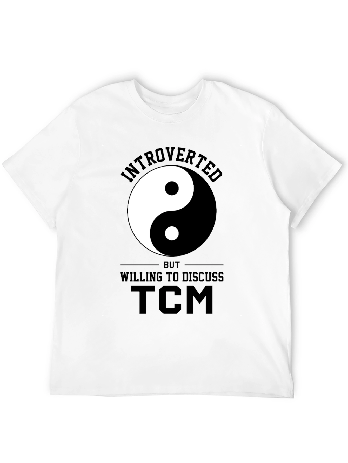 Introverted TCM Yin Yang T-Shirt