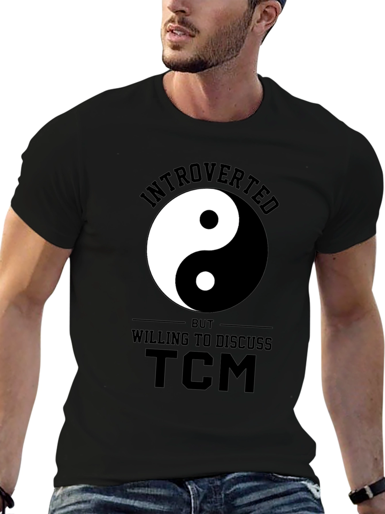 Introverted TCM Yin Yang T-Shirt