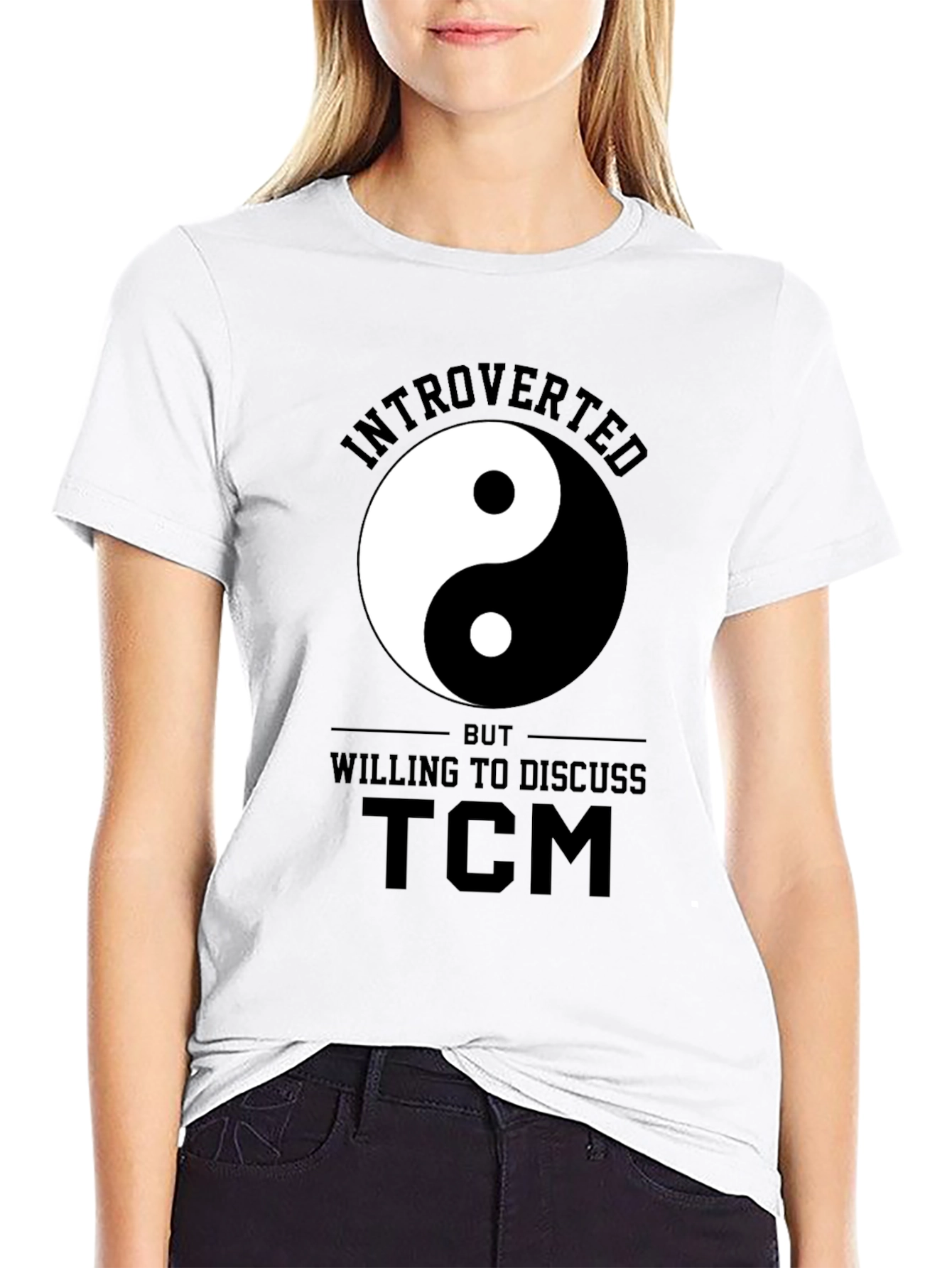 Introverted TCM Yin Yang T-Shirt