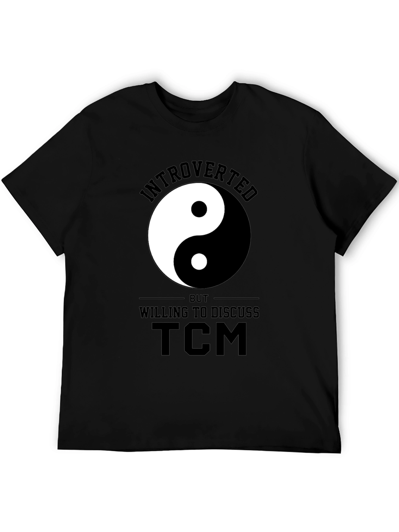 Introverted TCM Yin Yang T-Shirt