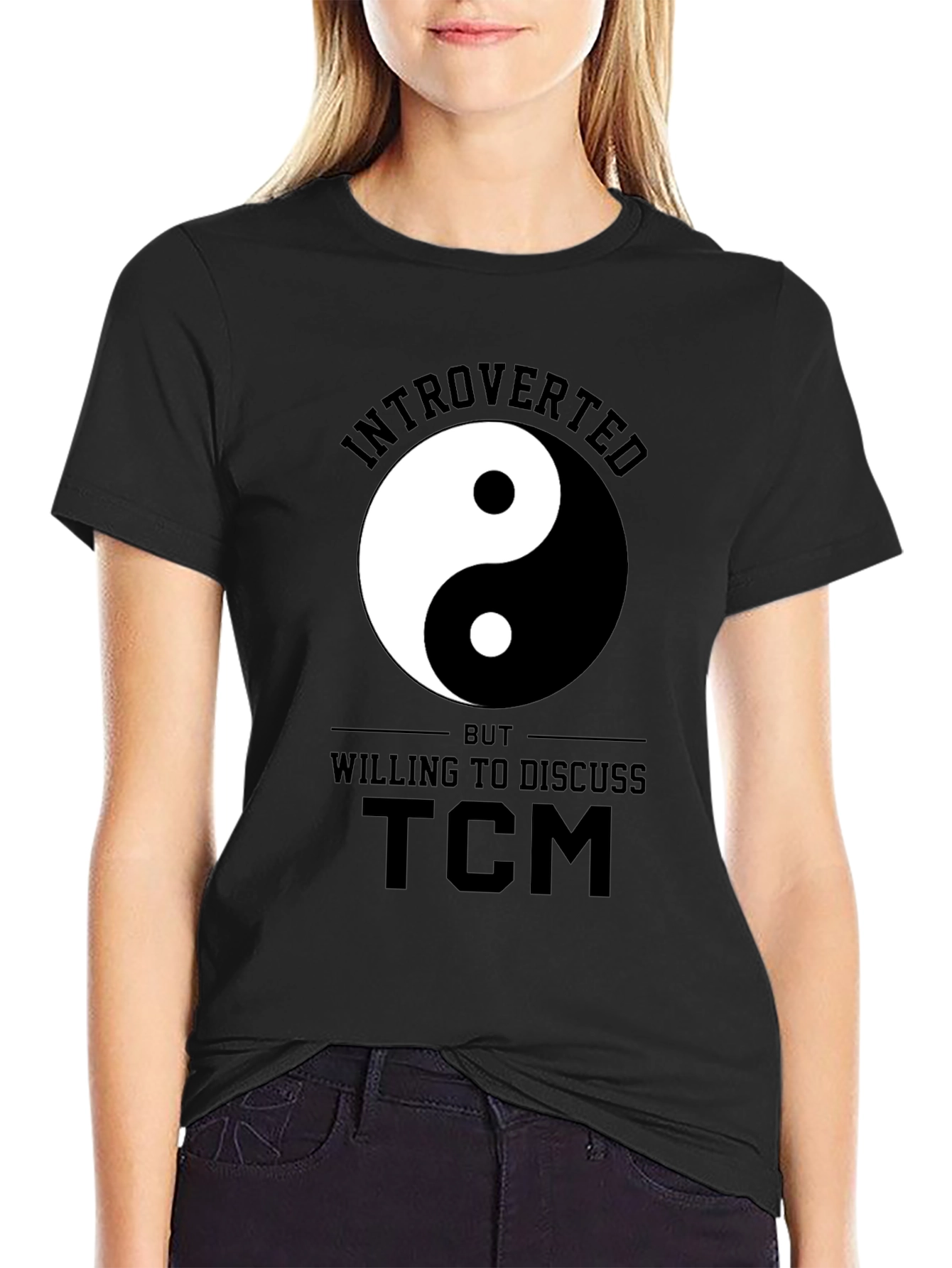 Introverted TCM Yin Yang T-Shirt