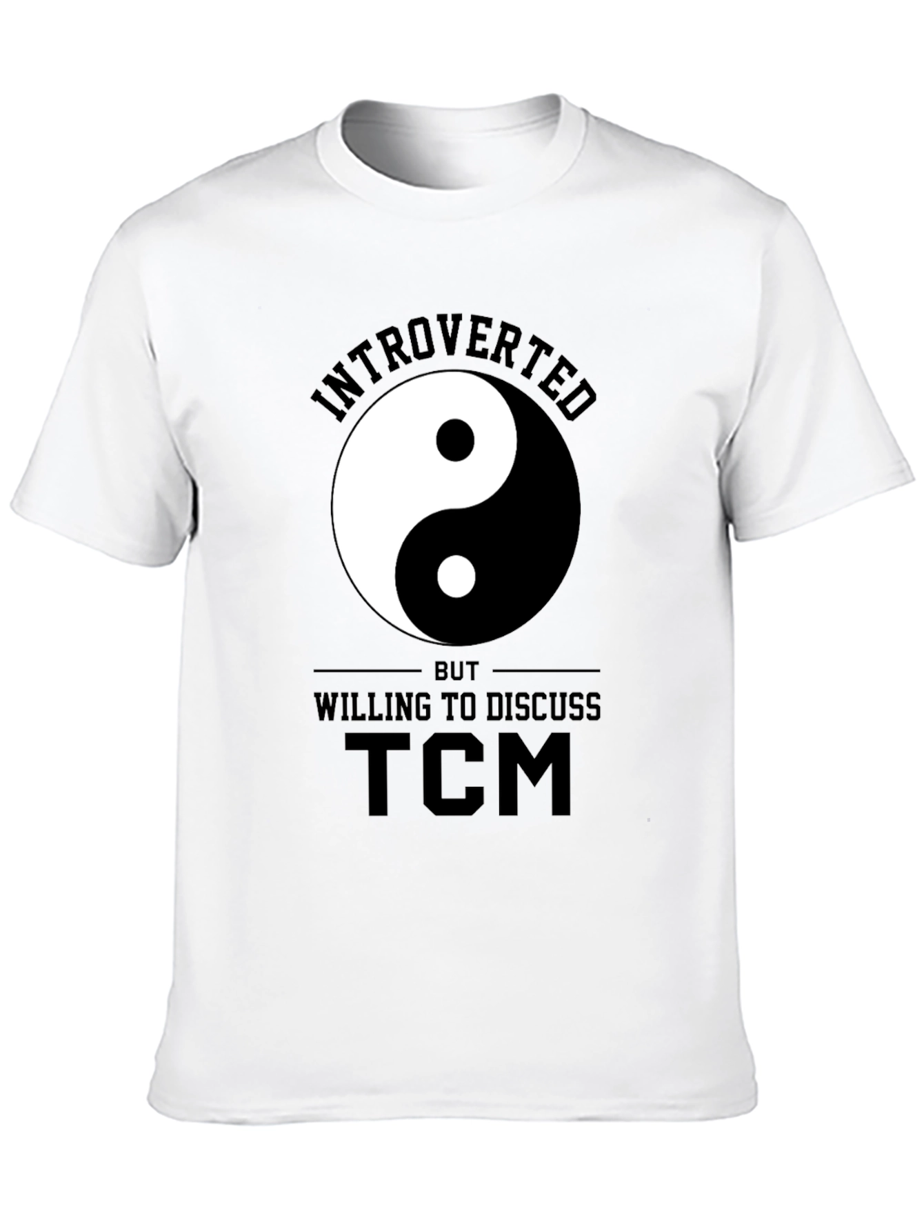 Introverted TCM Yin Yang T-Shirt