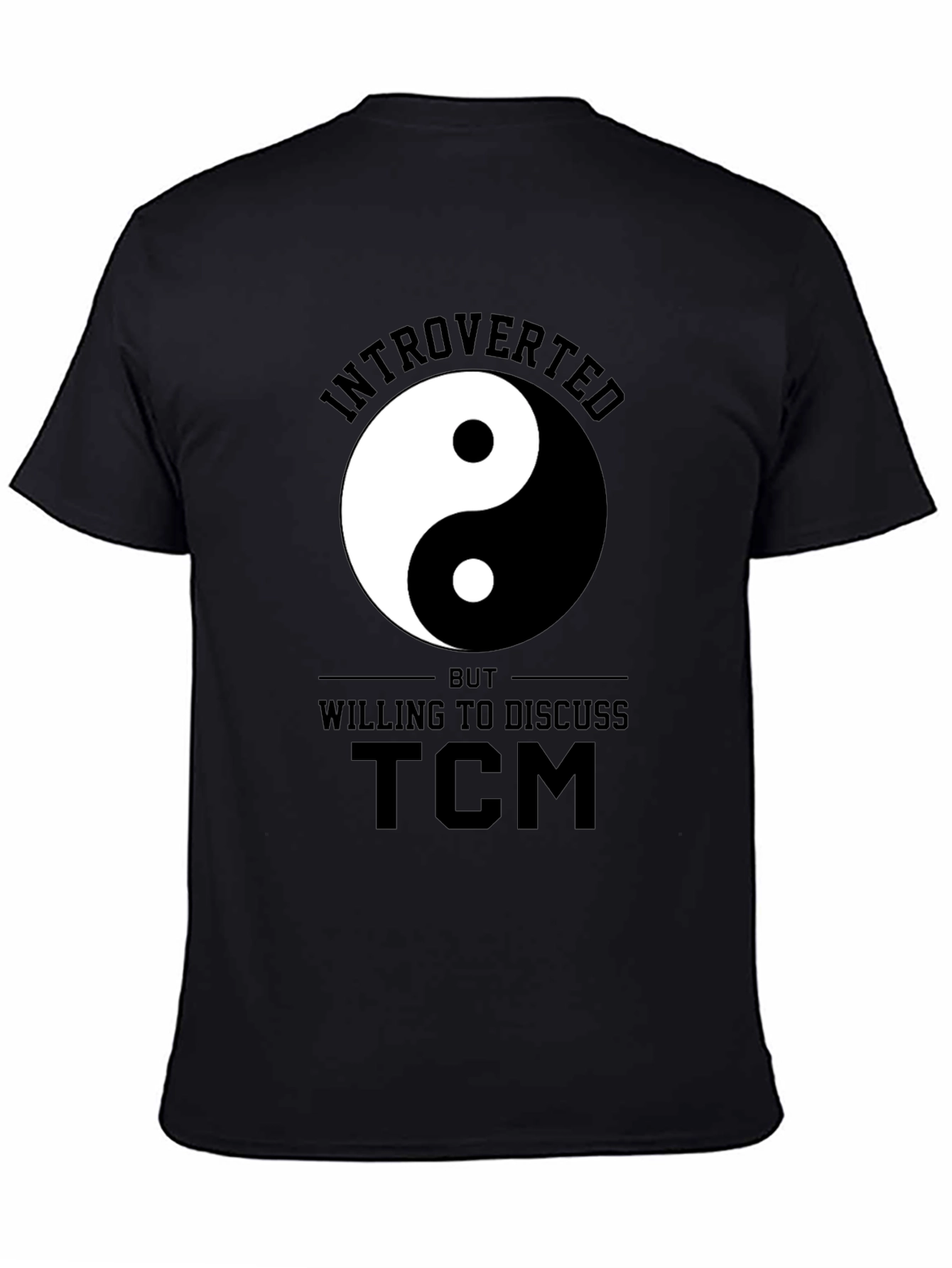 Introverted TCM Yin Yang T-Shirt