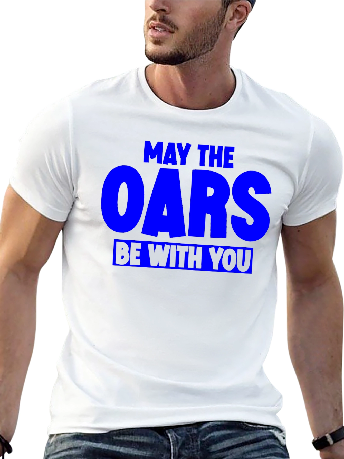 May The Oars Be With You Funny Rowing T-Shirt