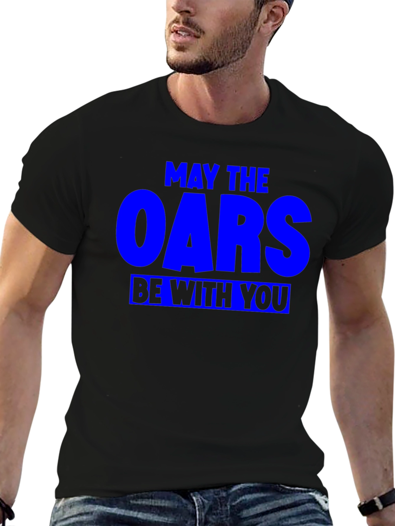 May The Oars Be With You Funny Rowing T-Shirt