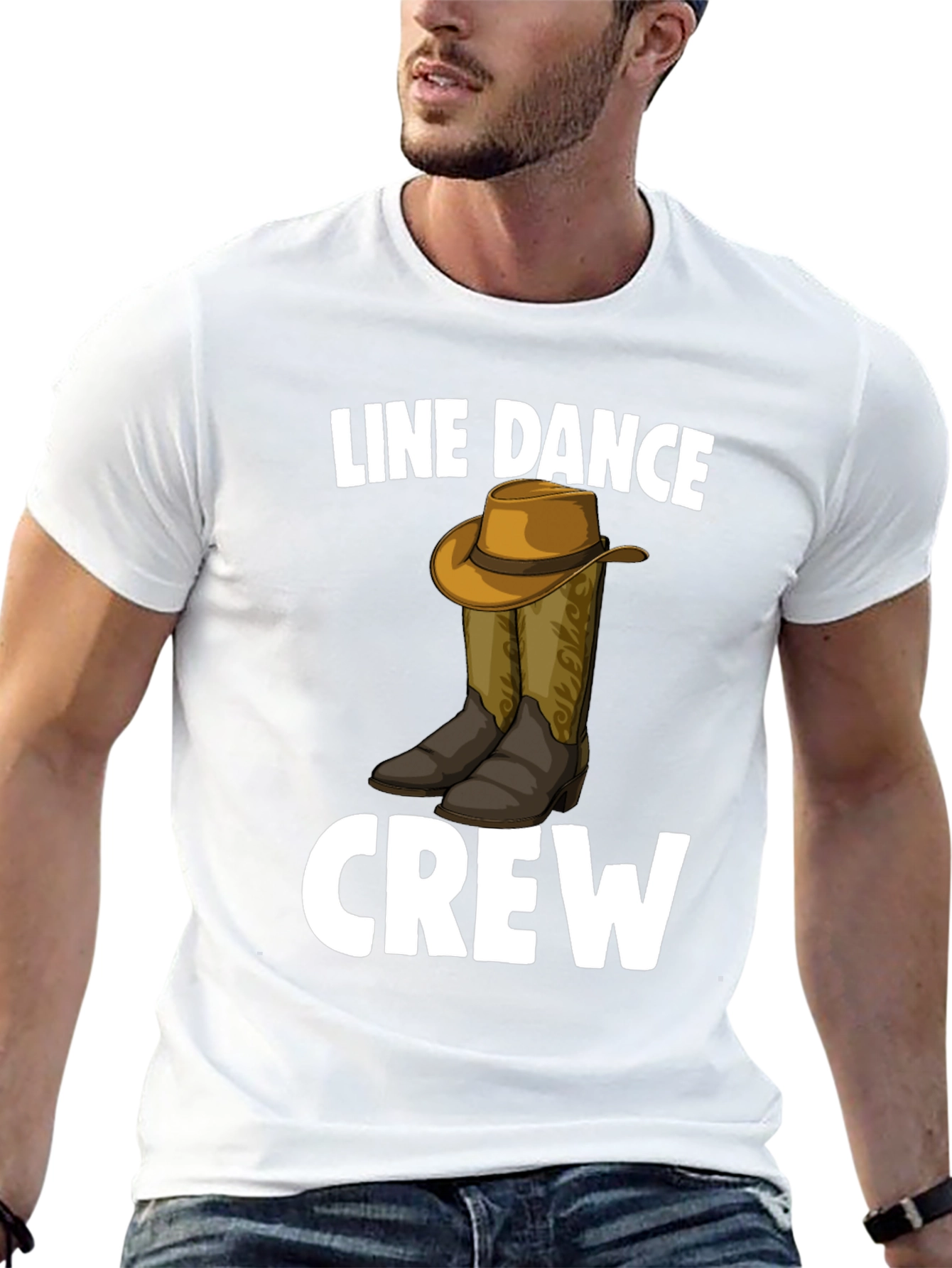 Line Dance Crew Graphic T-Shirt