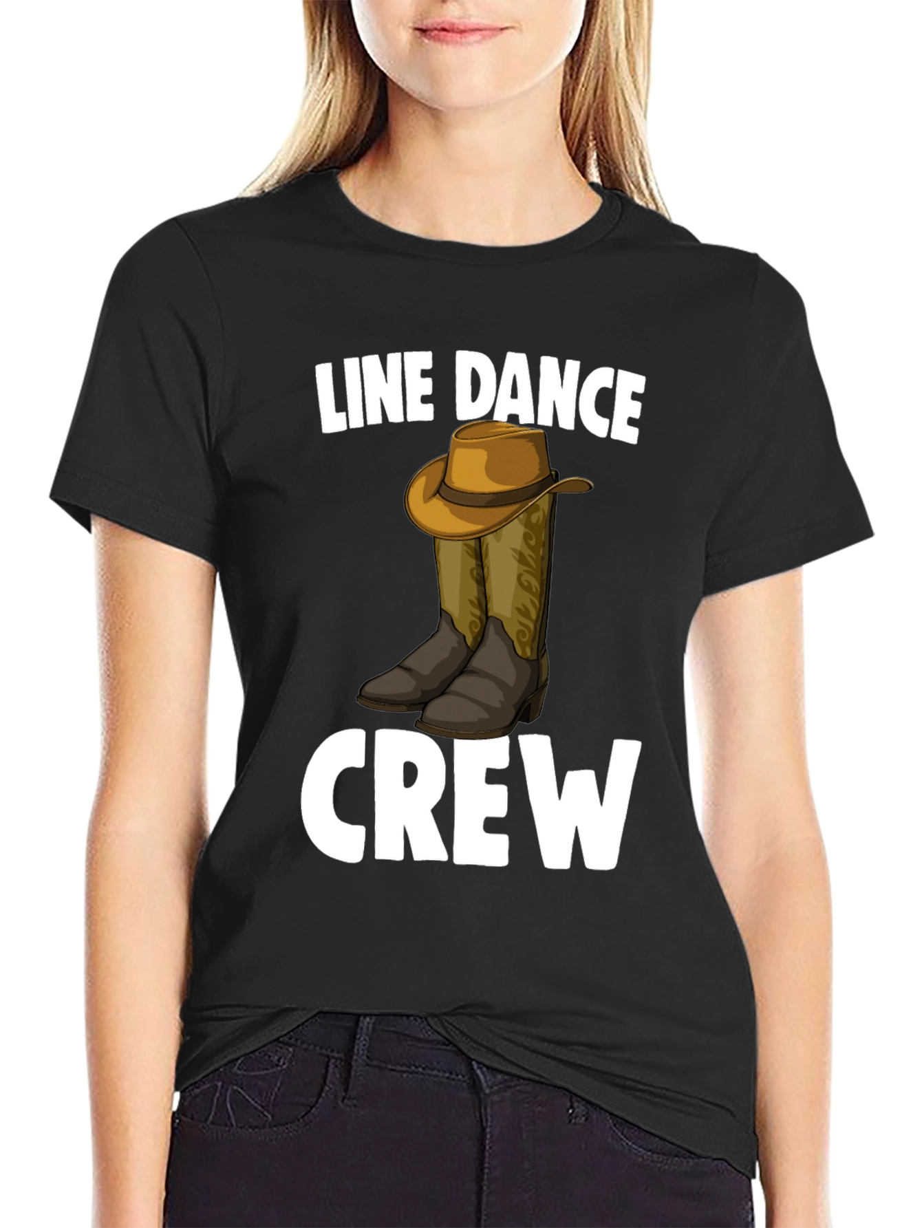 Line Dance Crew Graphic T-Shirt