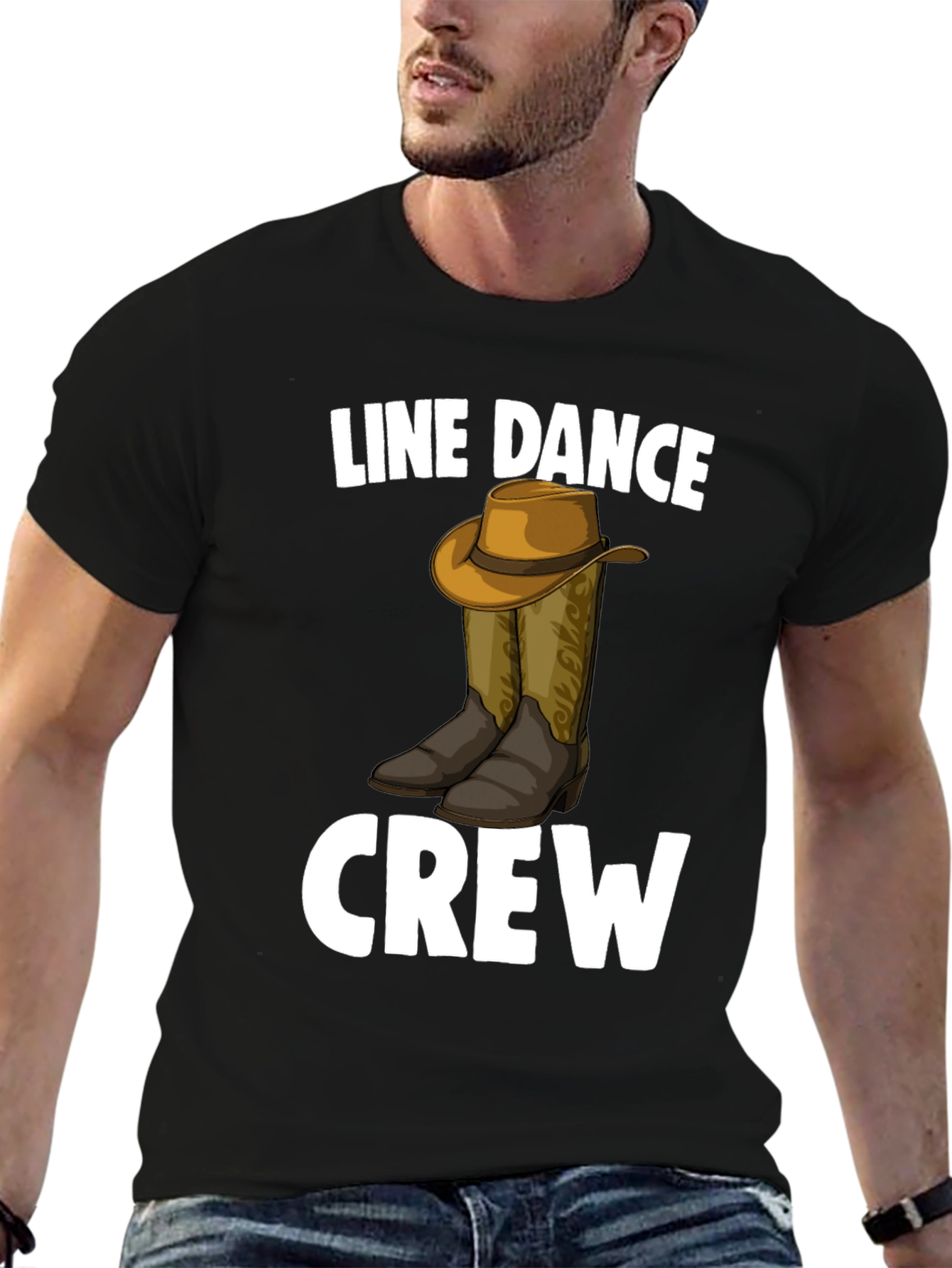 Line Dance Crew Graphic T-Shirt