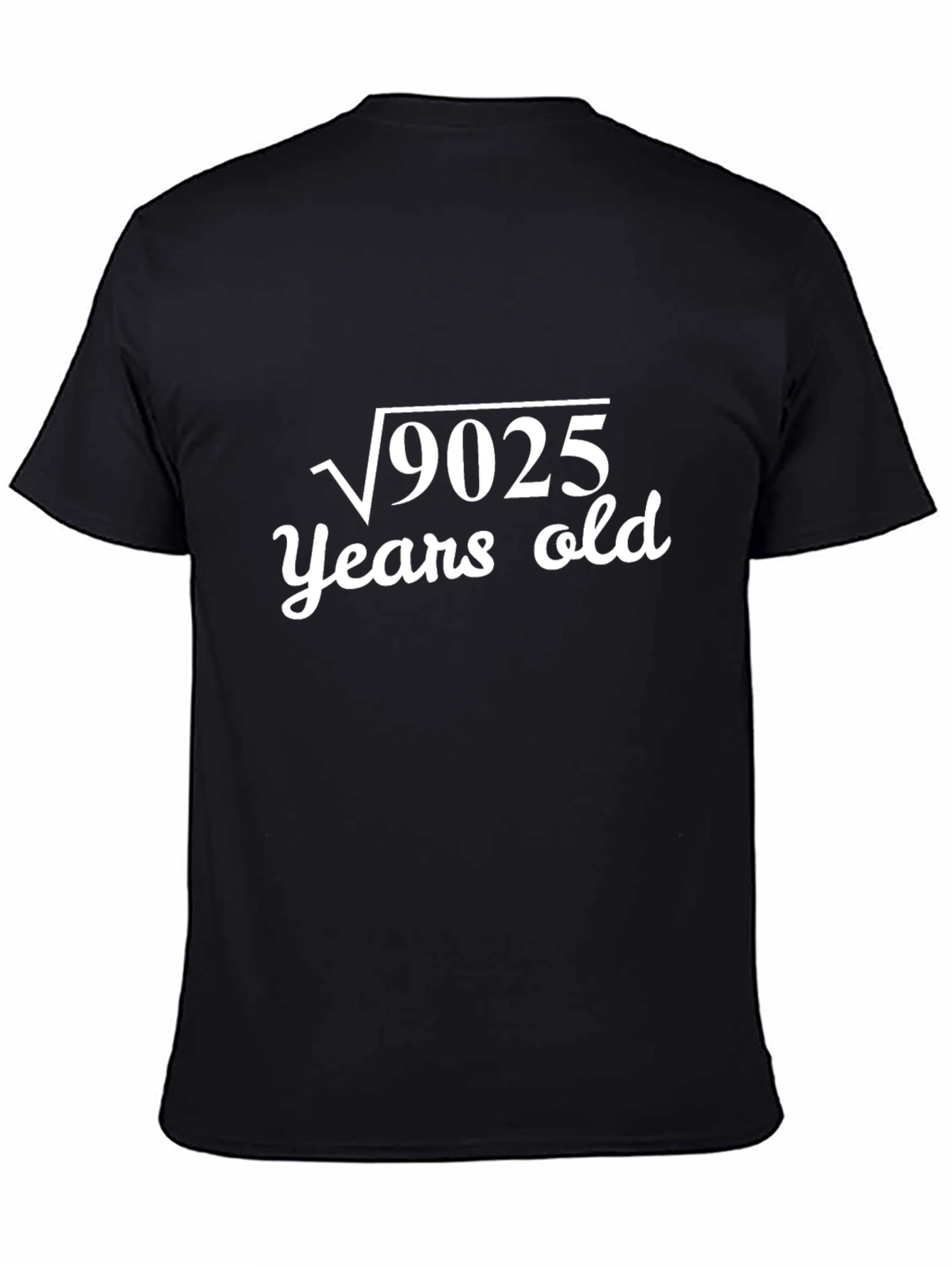 Funny Math Birthday T-Shirt - 95 Years Old