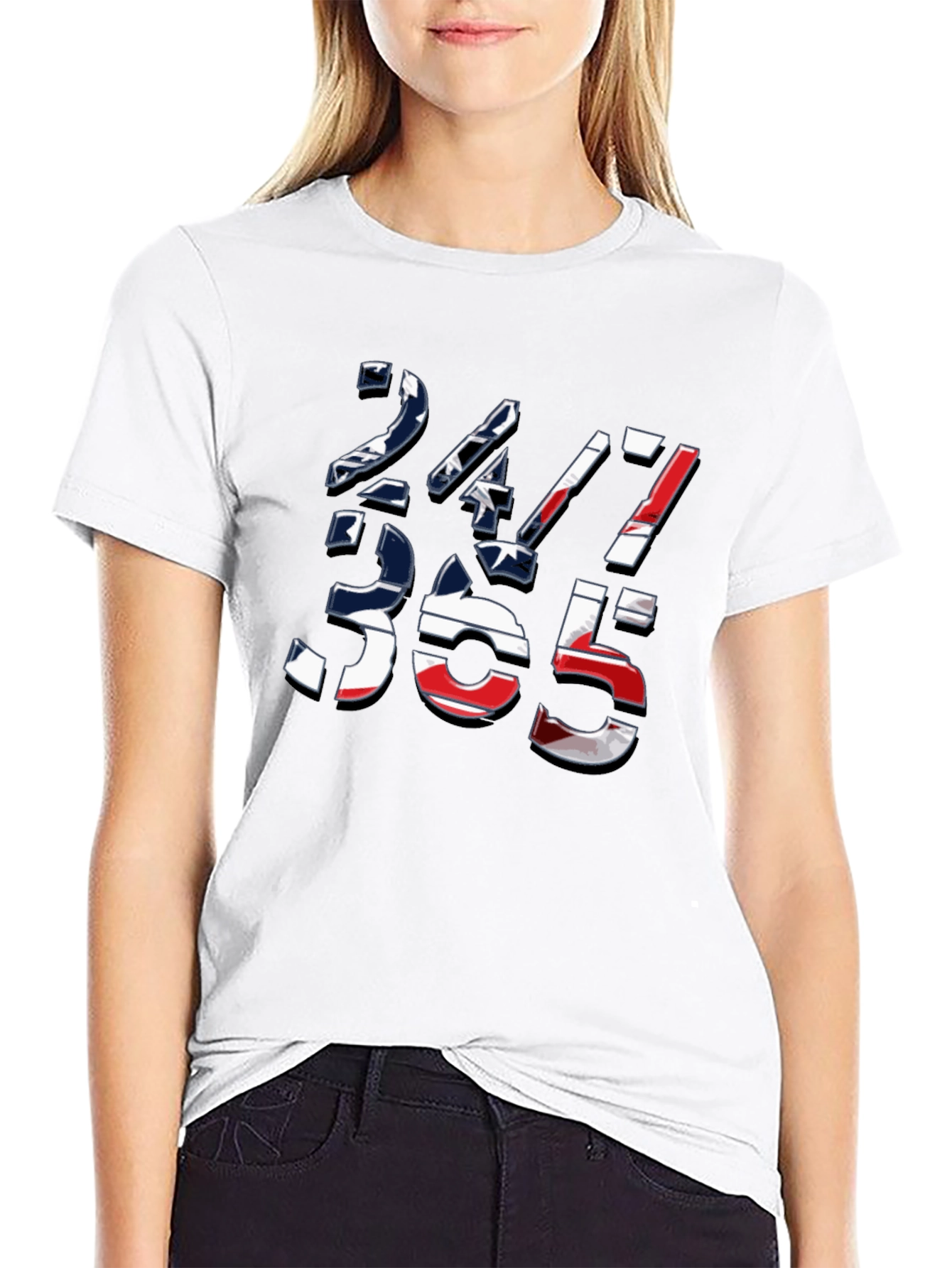 24/7 365 Graphic Tee - Stylish Everyday Wear