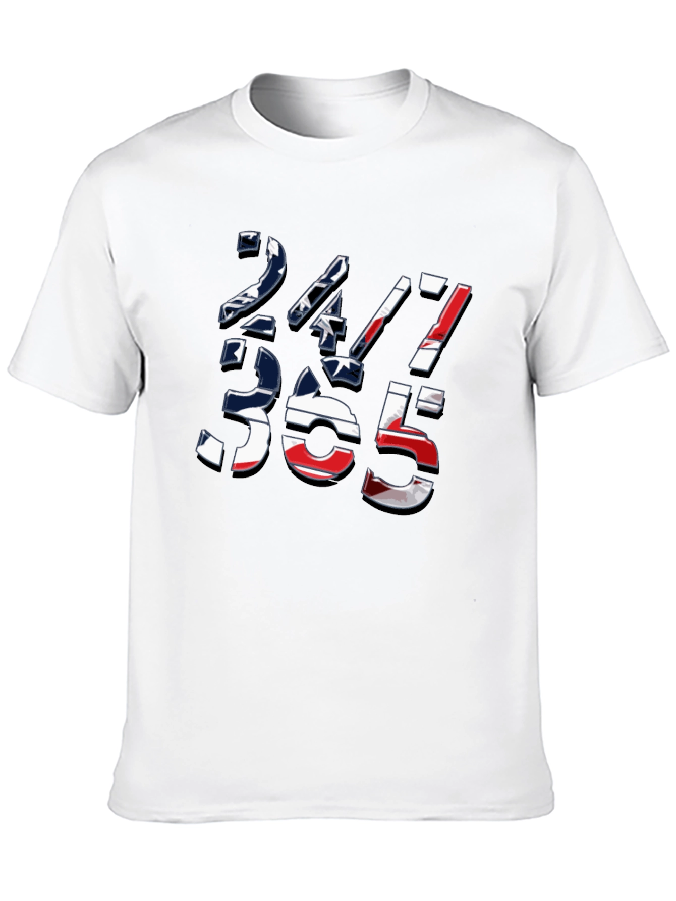 24/7 365 Graphic Tee - Stylish Everyday Wear