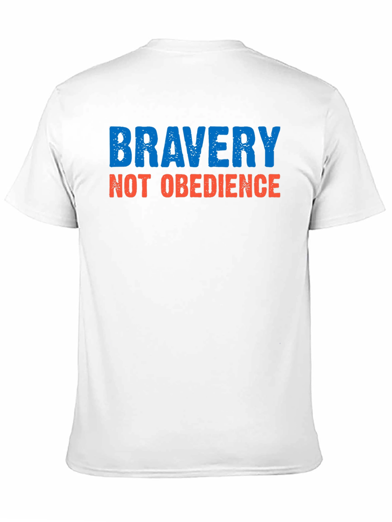 Bravery Not Obedience Graphic Tee - Black