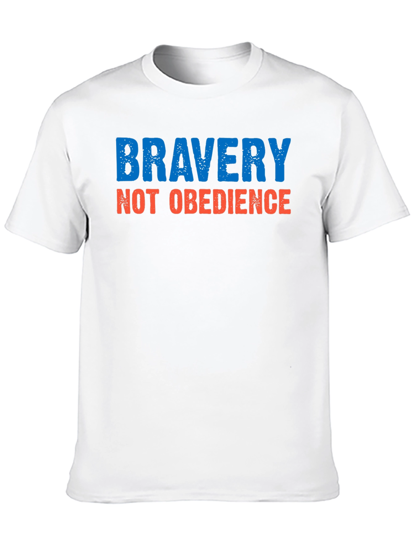 Bravery Not Obedience Graphic Tee - Black