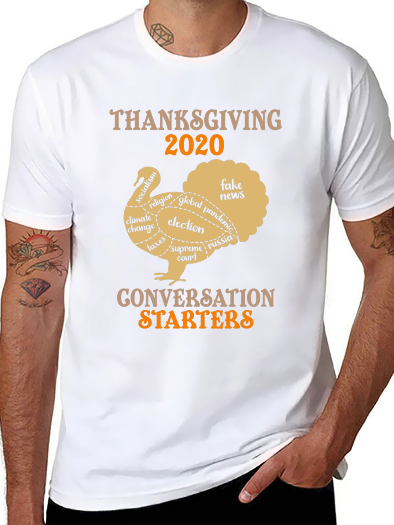 Thanksgiving 2020 Conversation Starter T-Shirt
