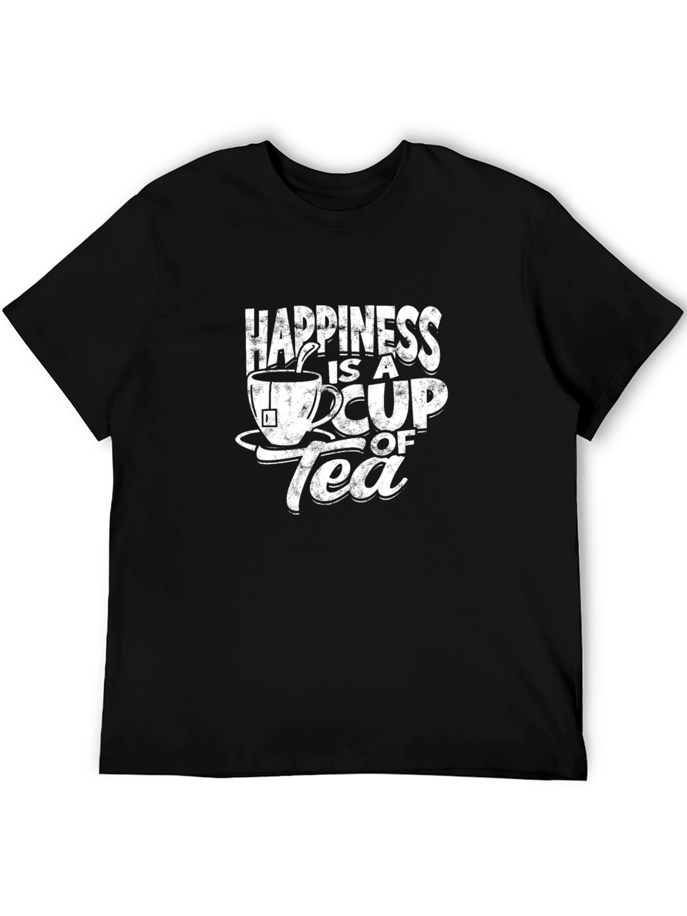 Happiness is a Cup of Tea Graphic T-Shirt