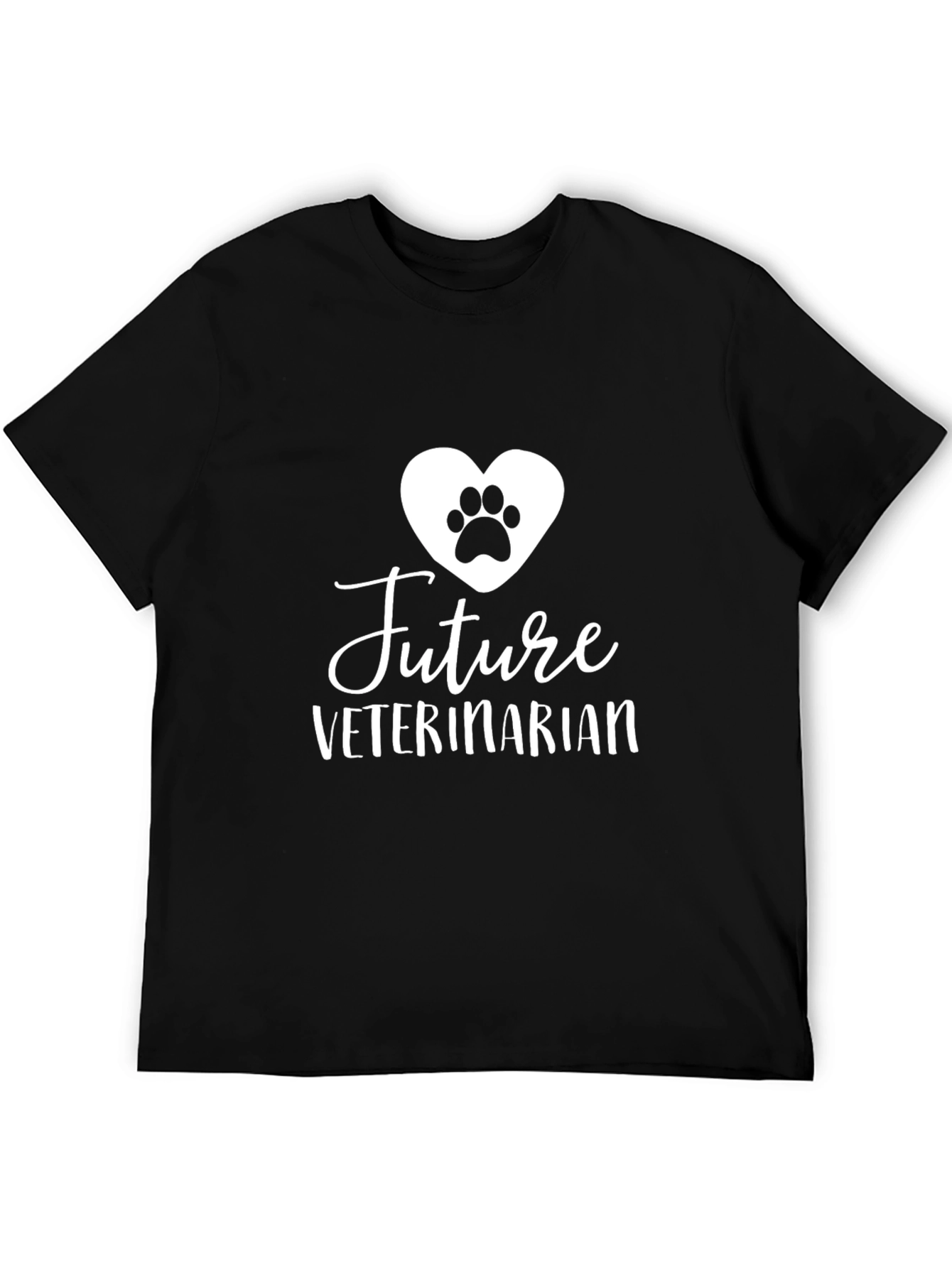 Future Veterinarian T-Shirt - Unisex Black Tee