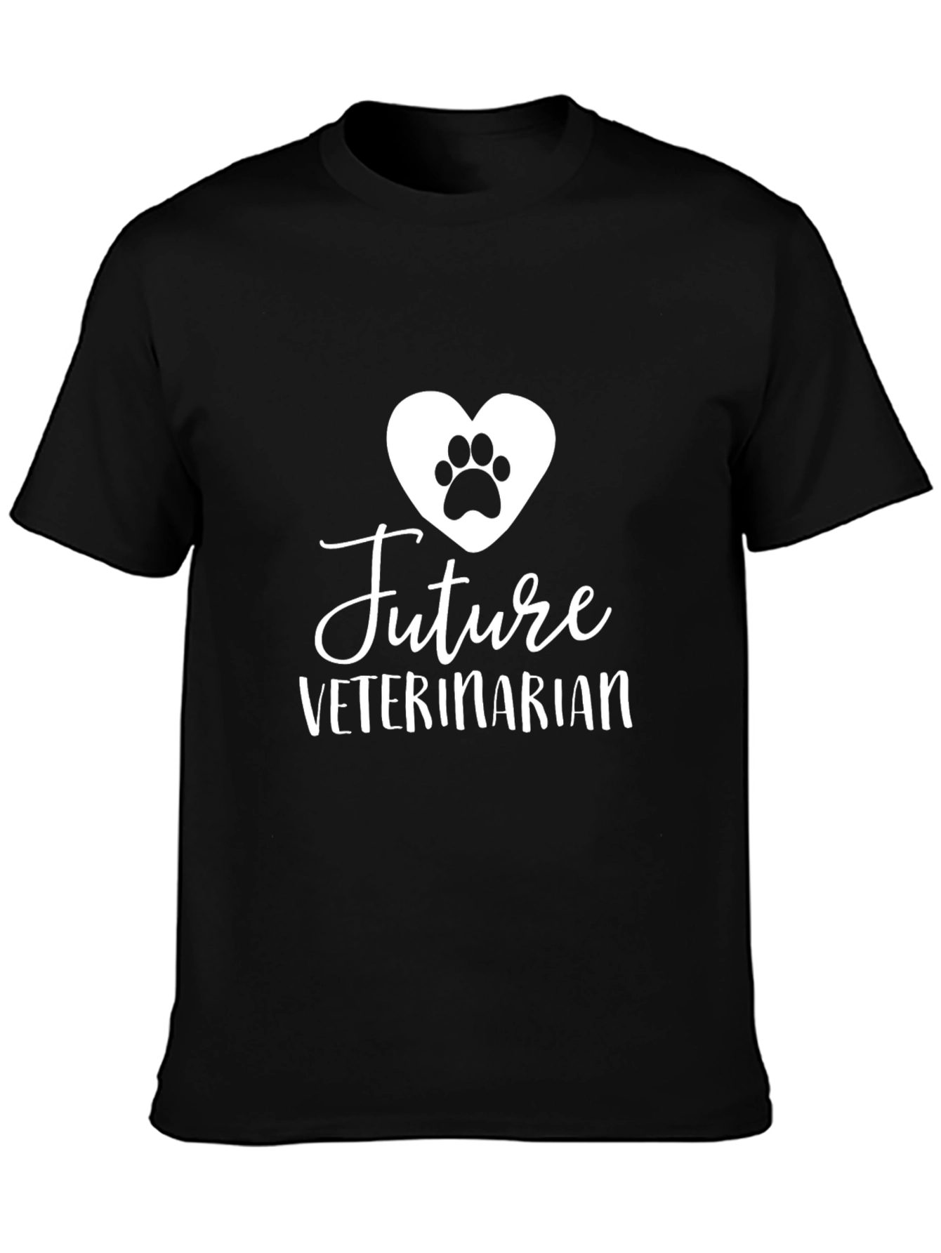 Future Veterinarian T-Shirt - Unisex Black Tee
