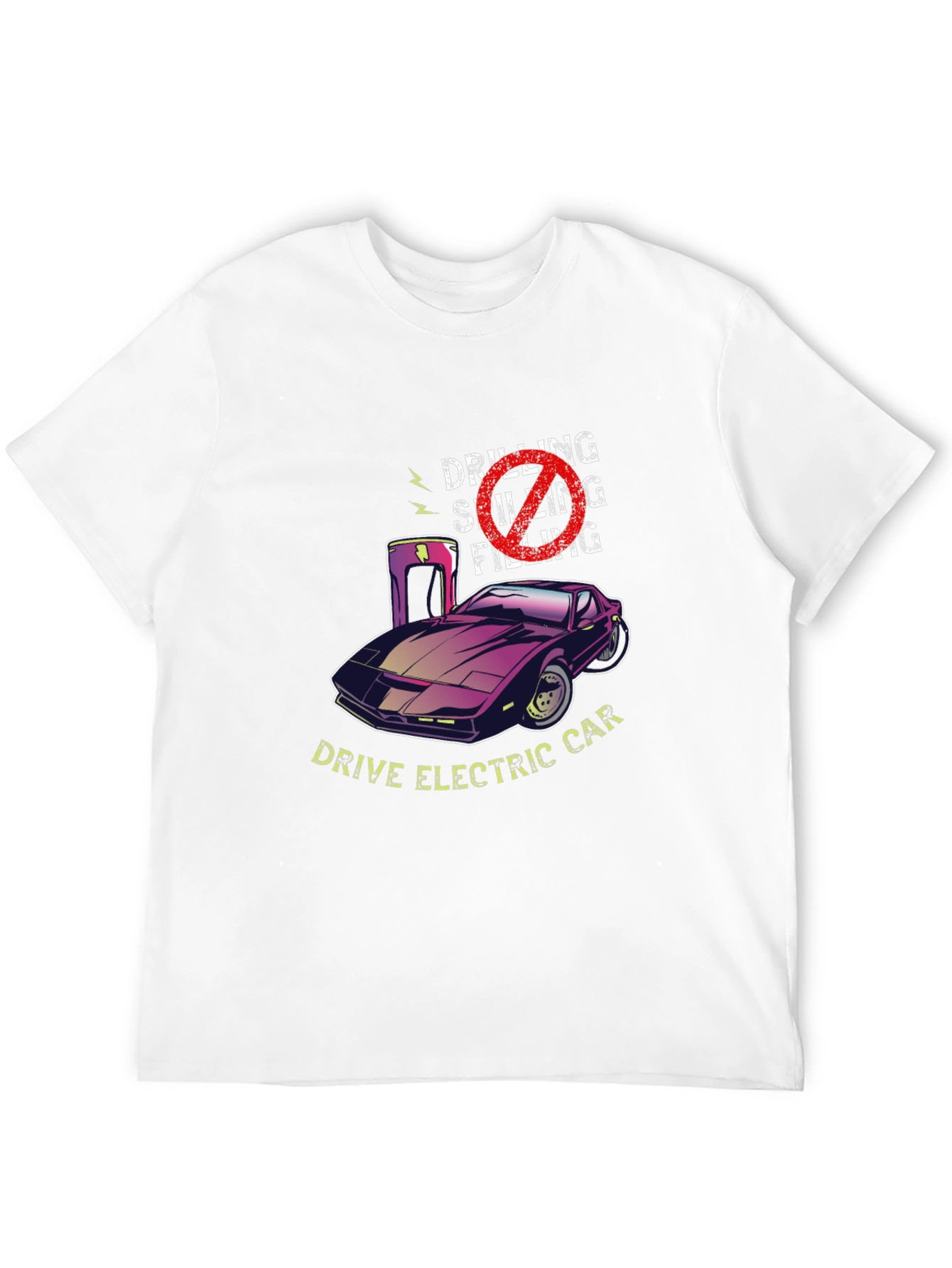 Drive Electric Car Graphic T-Shirt