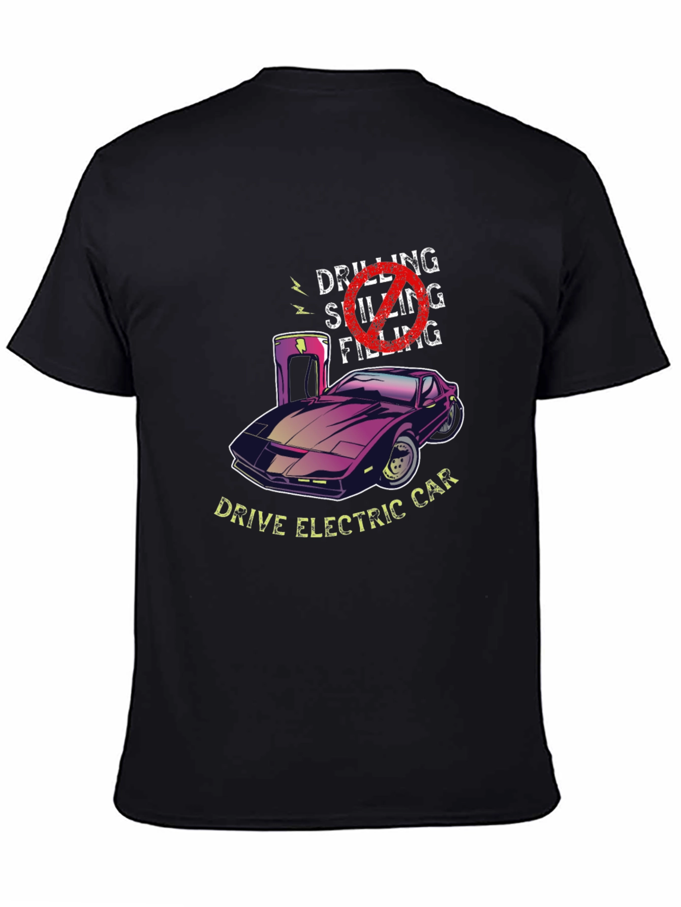 Drive Electric Car Graphic T-Shirt