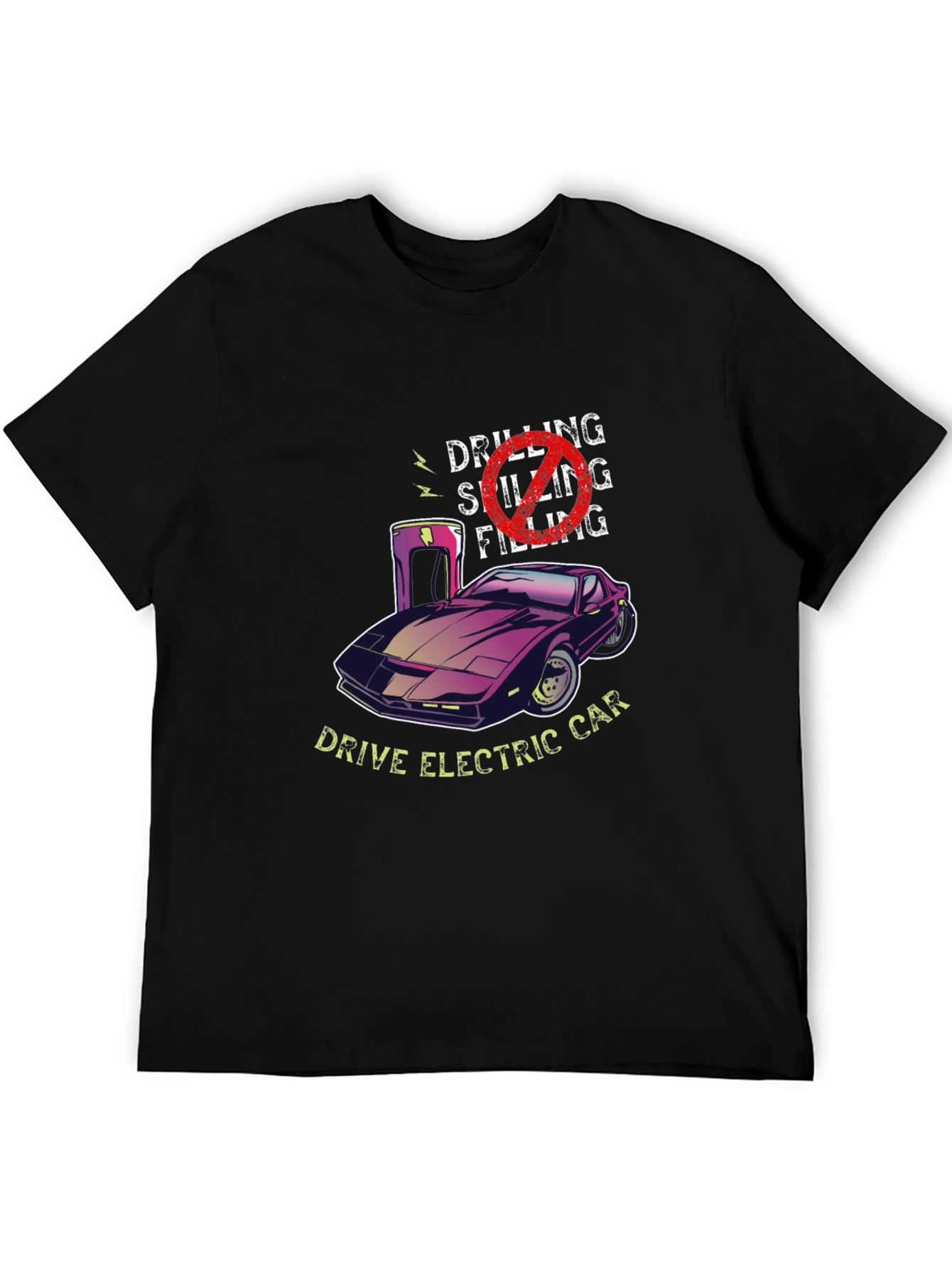 Drive Electric Car Graphic T-Shirt