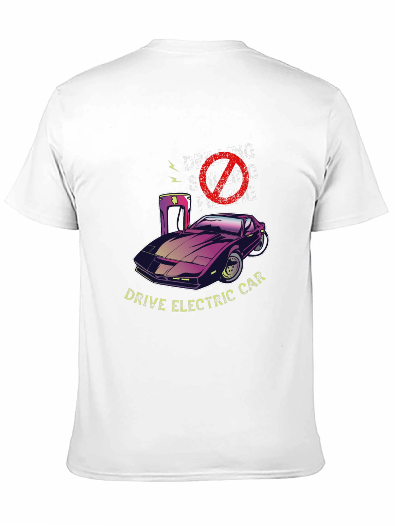 Drive Electric Car Graphic T-Shirt