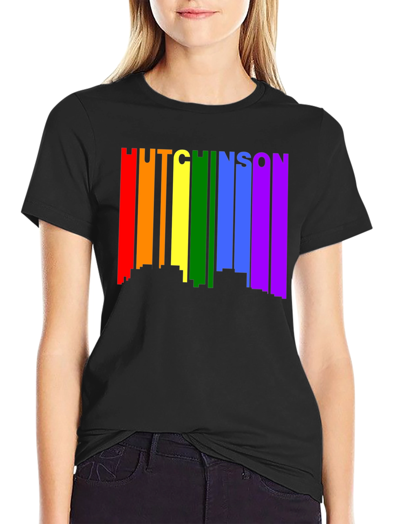 Hutchinson Pride Skyline Graphic Tee
