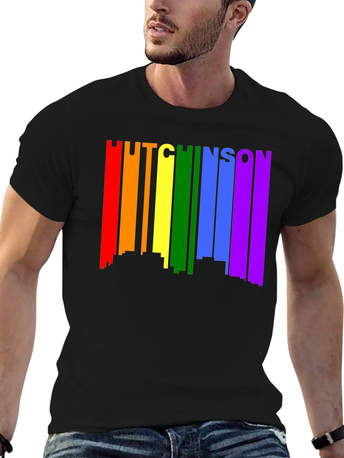 Hutchinson Pride Skyline Graphic Tee