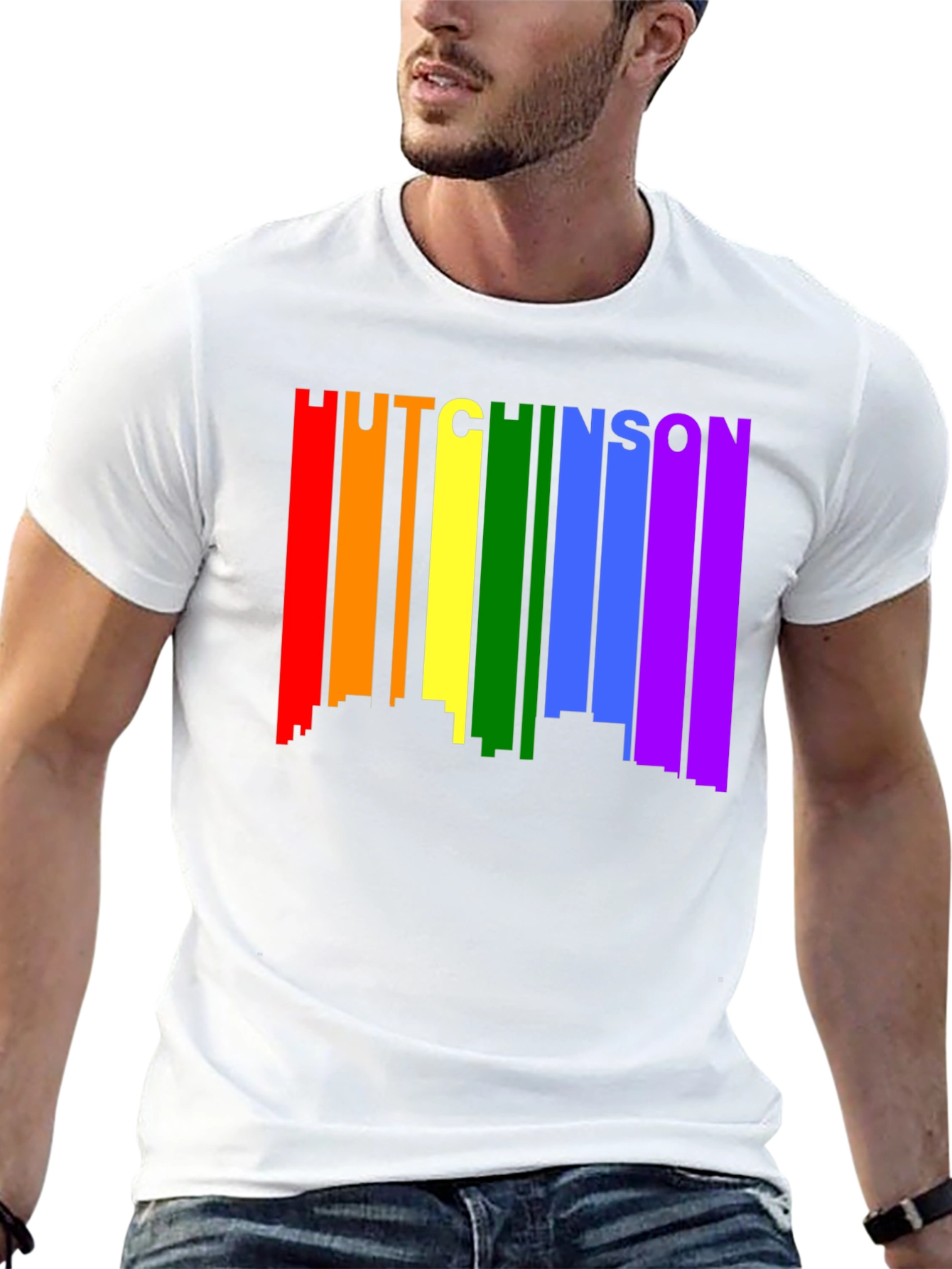 Hutchinson Pride Skyline Graphic Tee