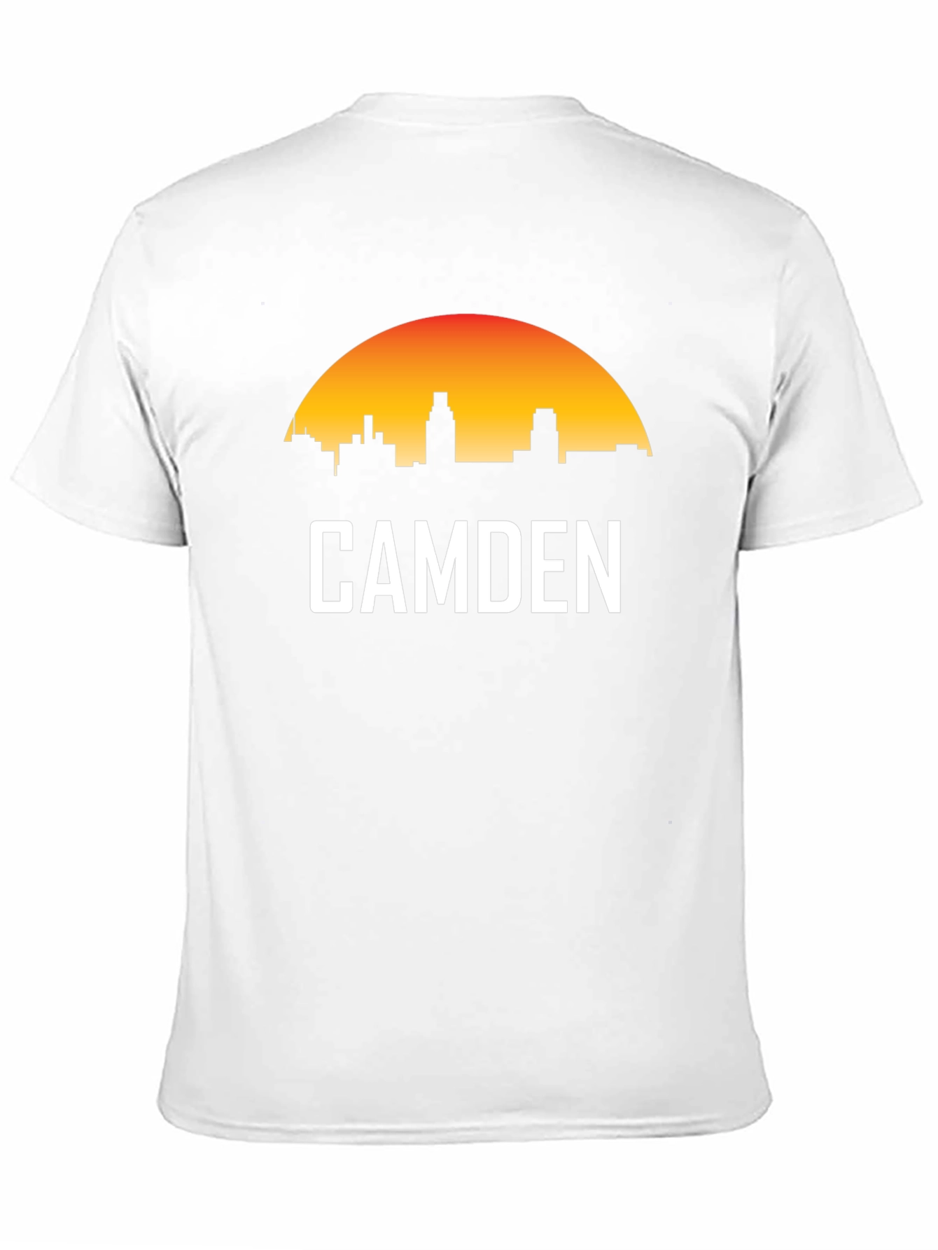 Camden City Skyline Black T-Shirt
