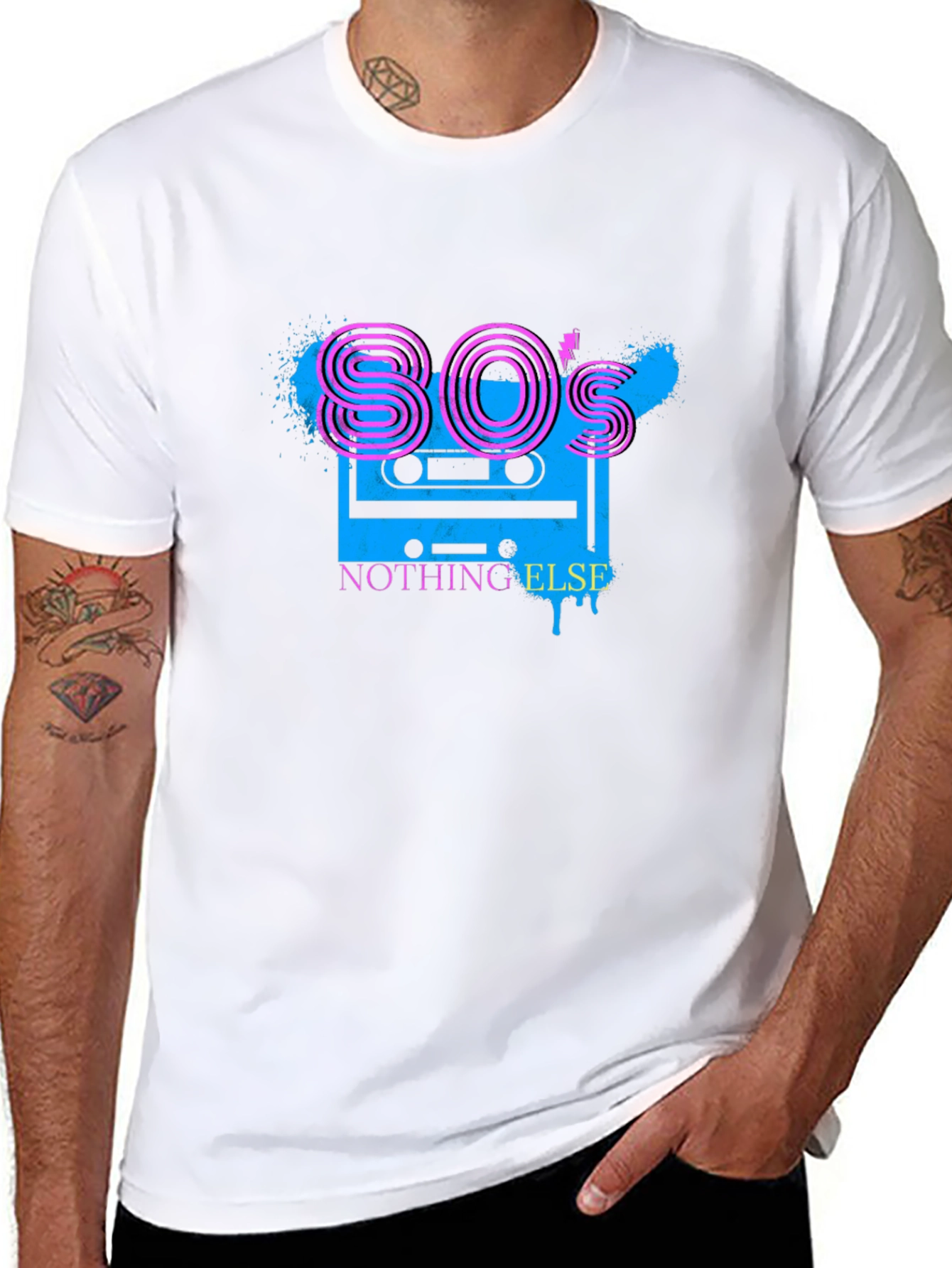 80s Cassette Tape Graphic T-Shirt