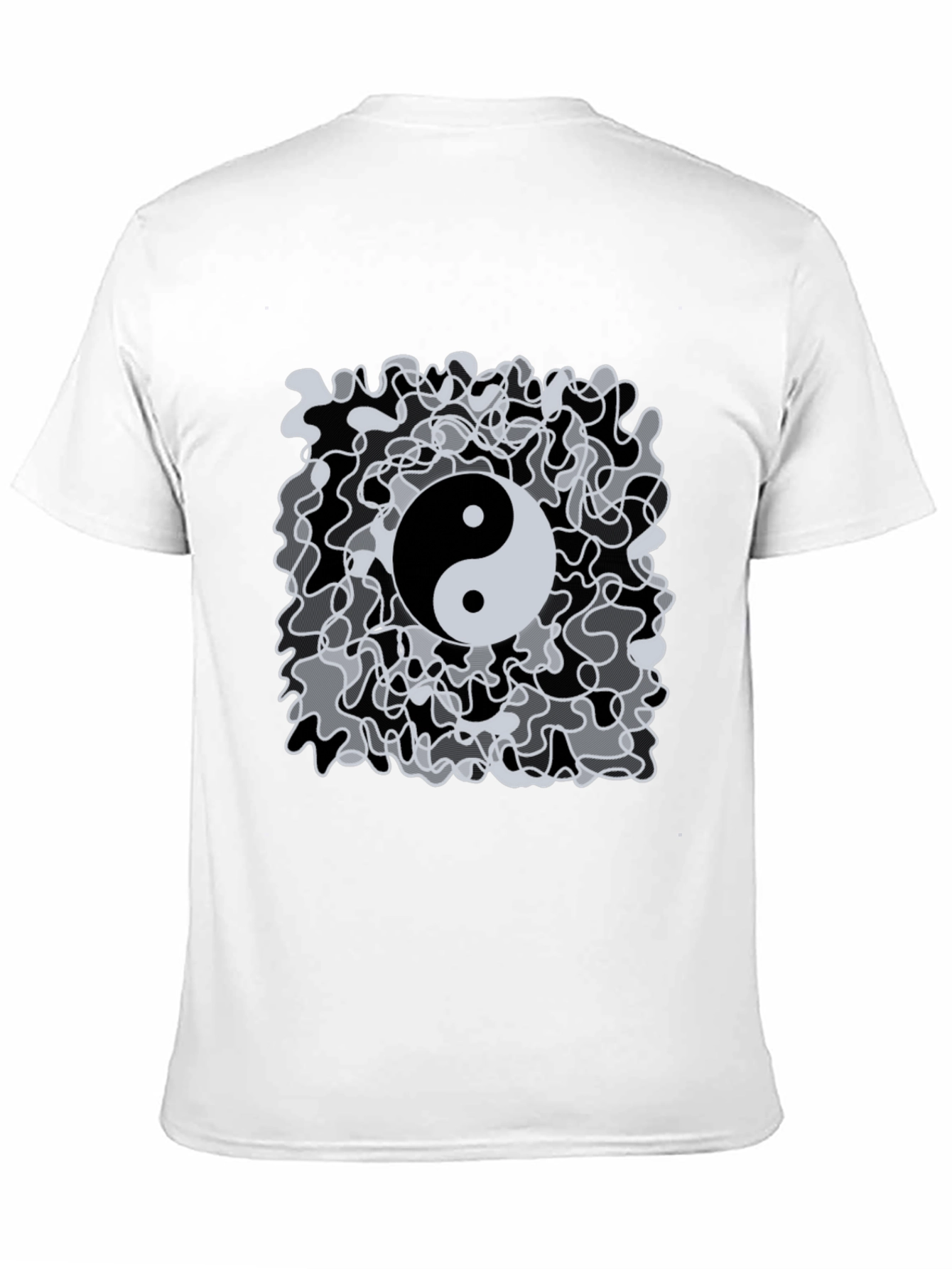 Yin Yang T-Shirt - Abstract Design