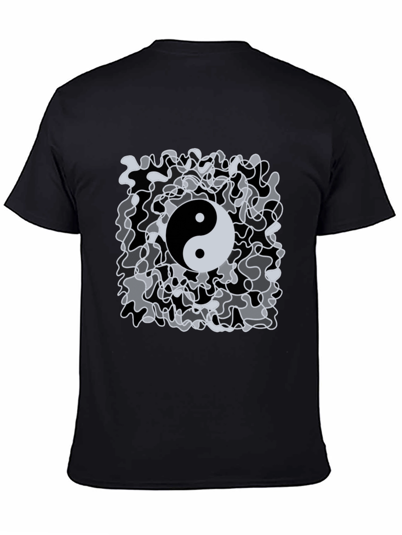 Yin Yang T-Shirt - Abstract Design