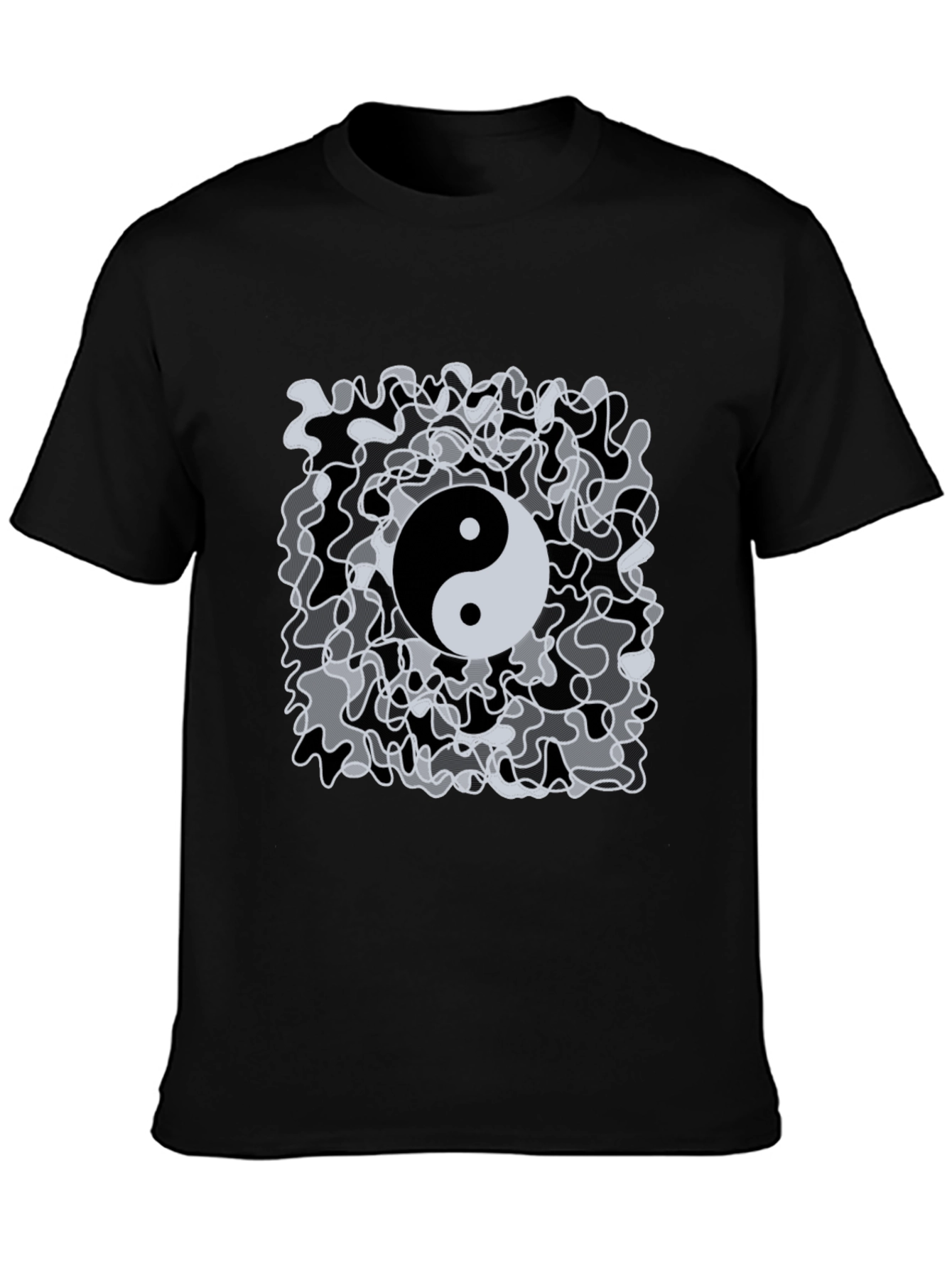 Yin Yang T-Shirt - Abstract Design