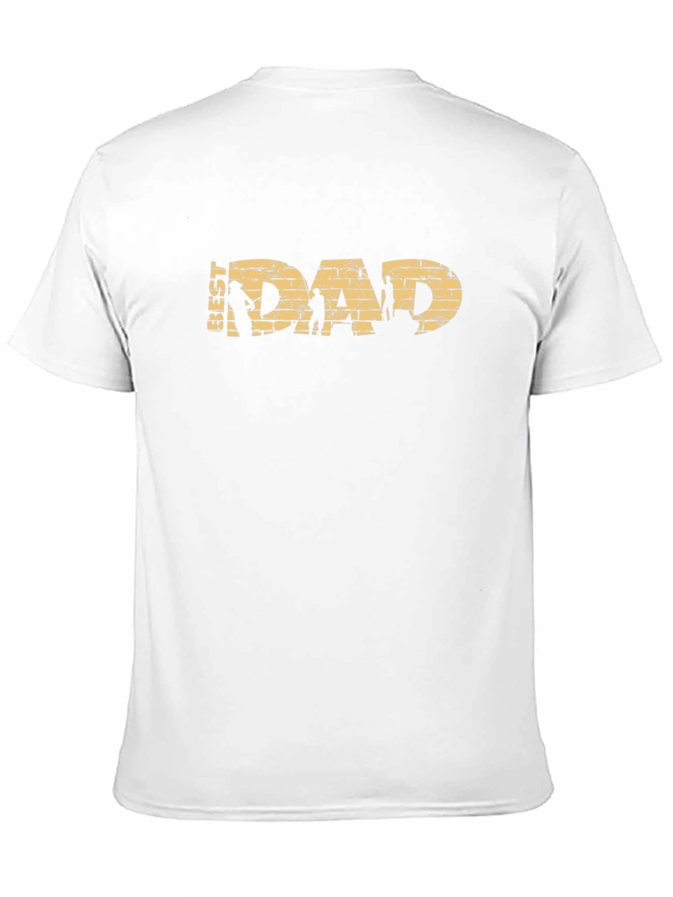 Best Dad T-Shirt - Brick Design